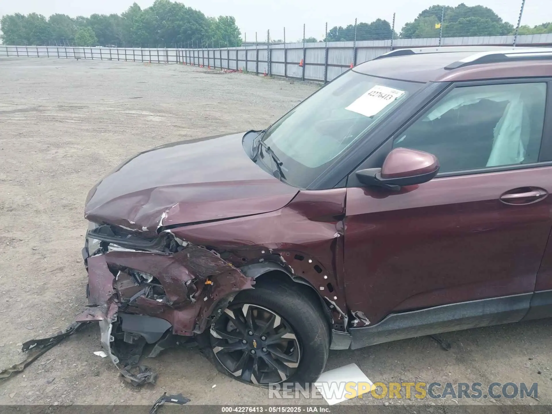 16 Photograph of a damaged car KL79MPS24PB062483 CHEVROLET TRAILBLAZER 2023
