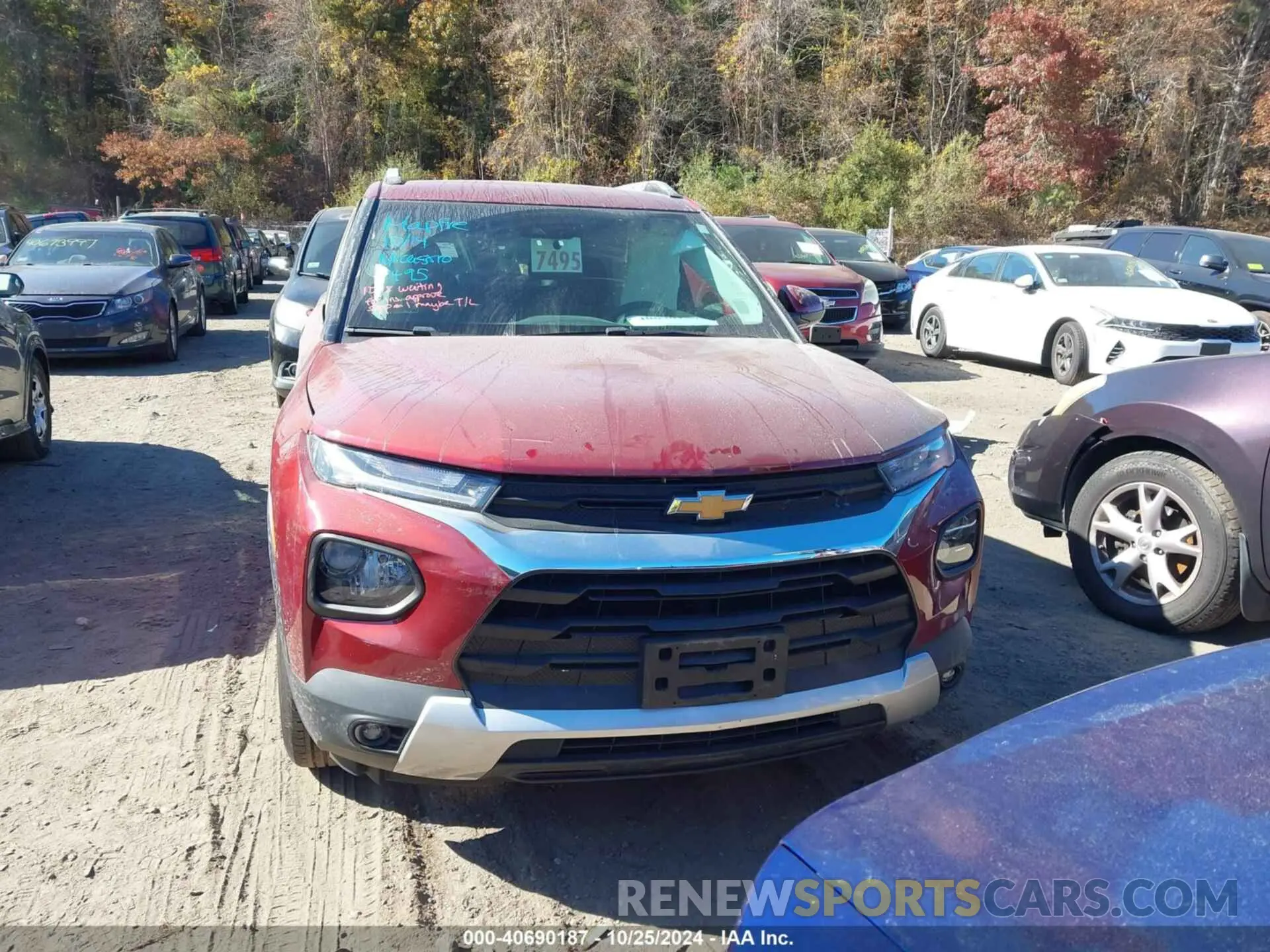 13 Photograph of a damaged car KL79MPS24PB065402 CHEVROLET TRAILBLAZER 2023