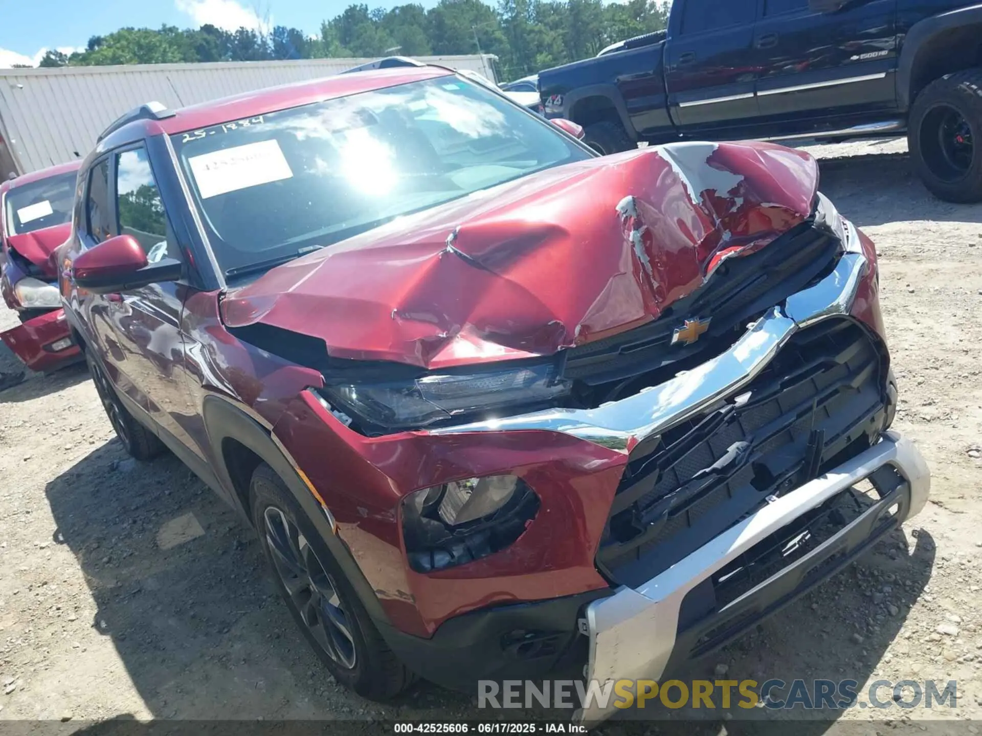 1 Photograph of a damaged car KL79MPS24PB094723 CHEVROLET TRAILBLAZER 2023