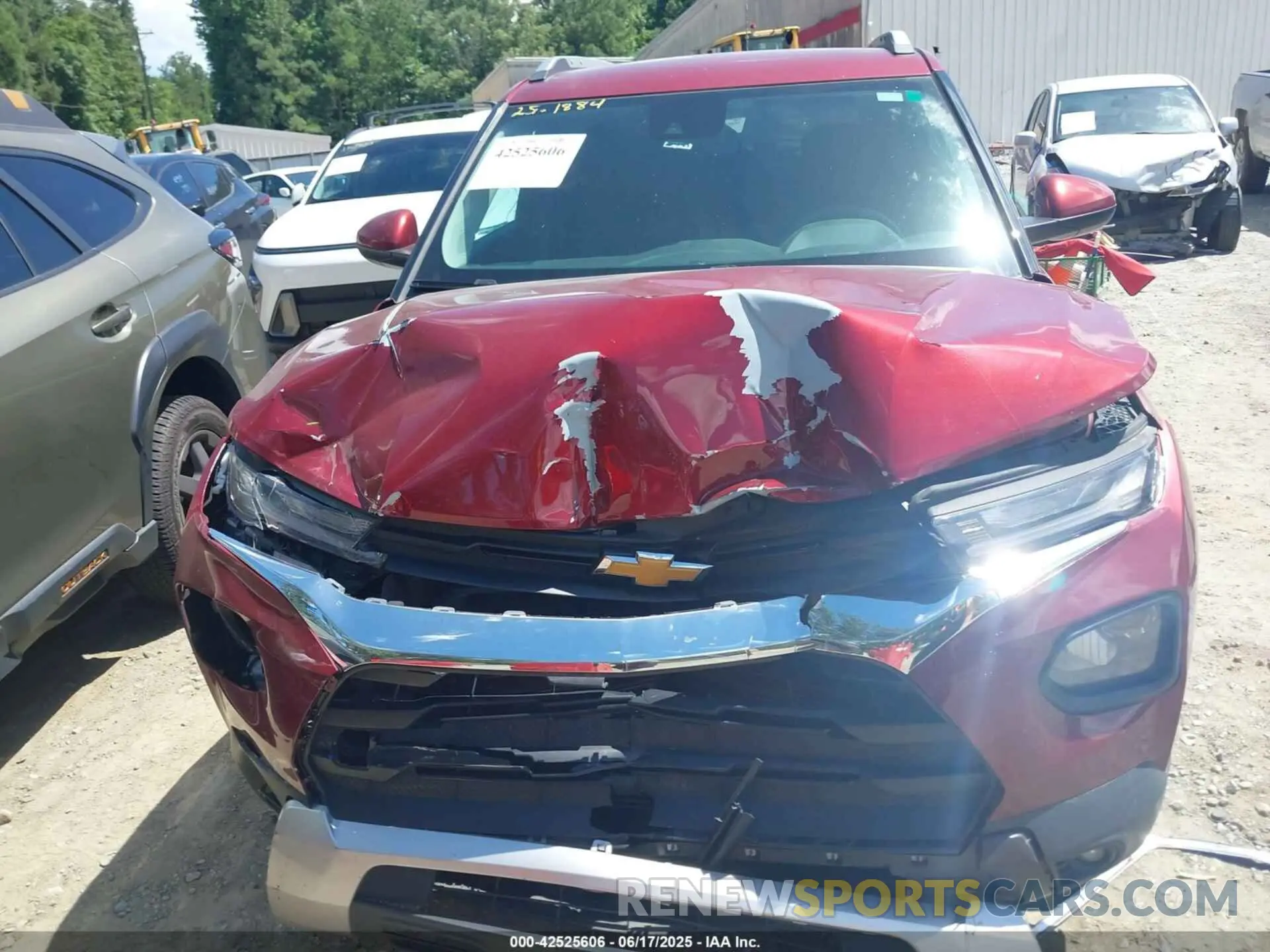 12 Photograph of a damaged car KL79MPS24PB094723 CHEVROLET TRAILBLAZER 2023