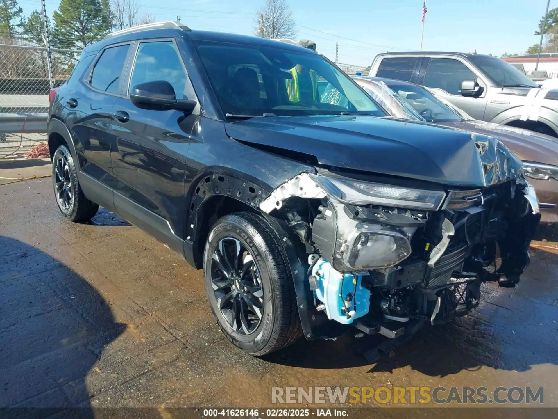 1 Photograph of a damaged car KL79MPS25PB013308 CHEVROLET TRAILBLAZER 2023