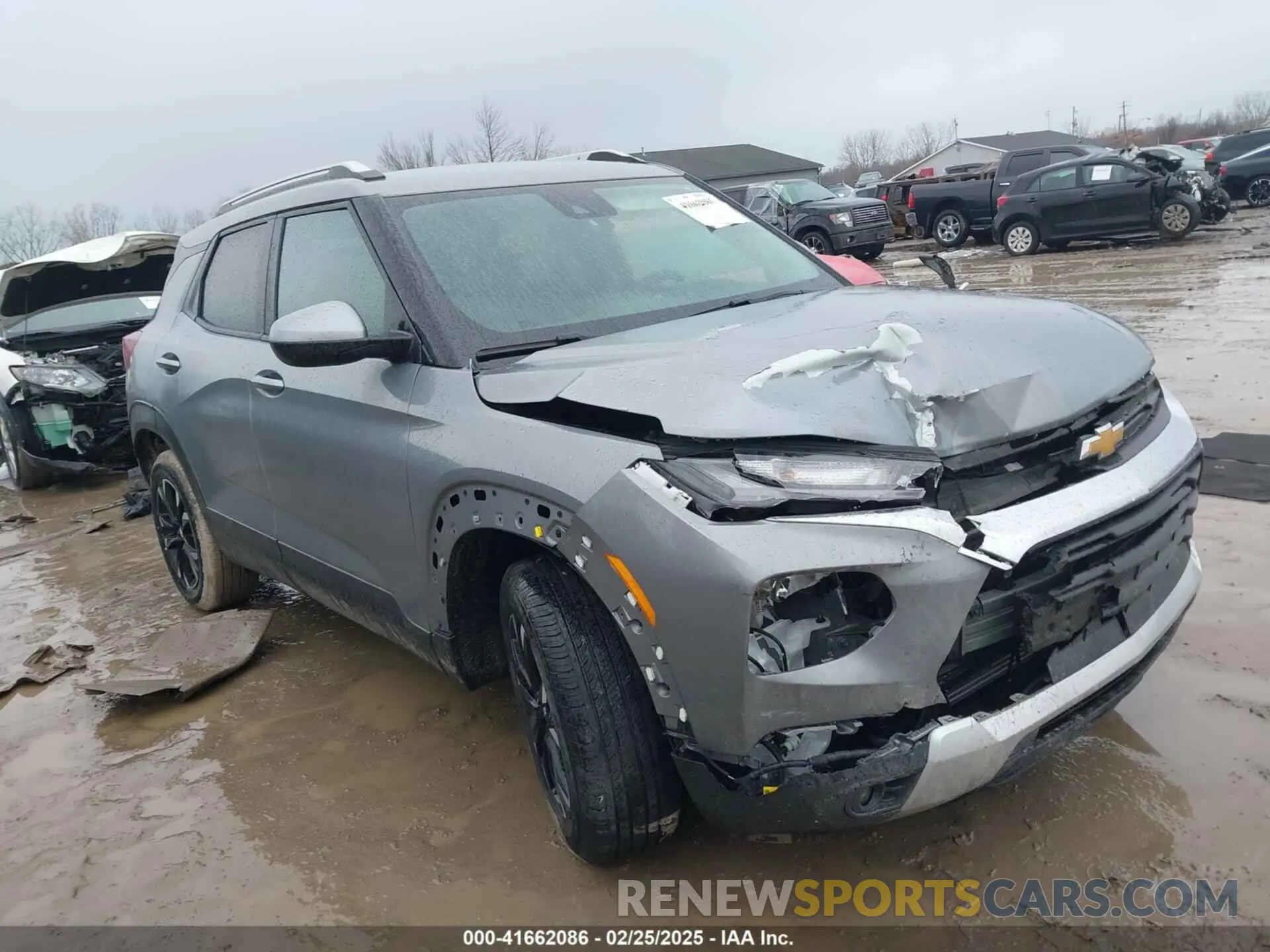 1 Photograph of a damaged car KL79MPS25PB099641 CHEVROLET TRAILBLAZER 2023