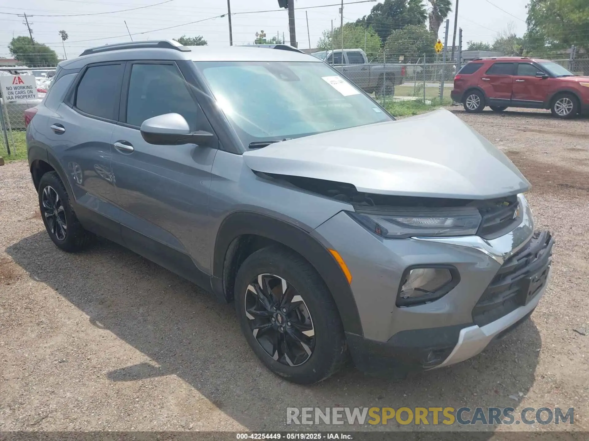 1 Photograph of a damaged car KL79MPS26PB045670 CHEVROLET TRAILBLAZER 2023