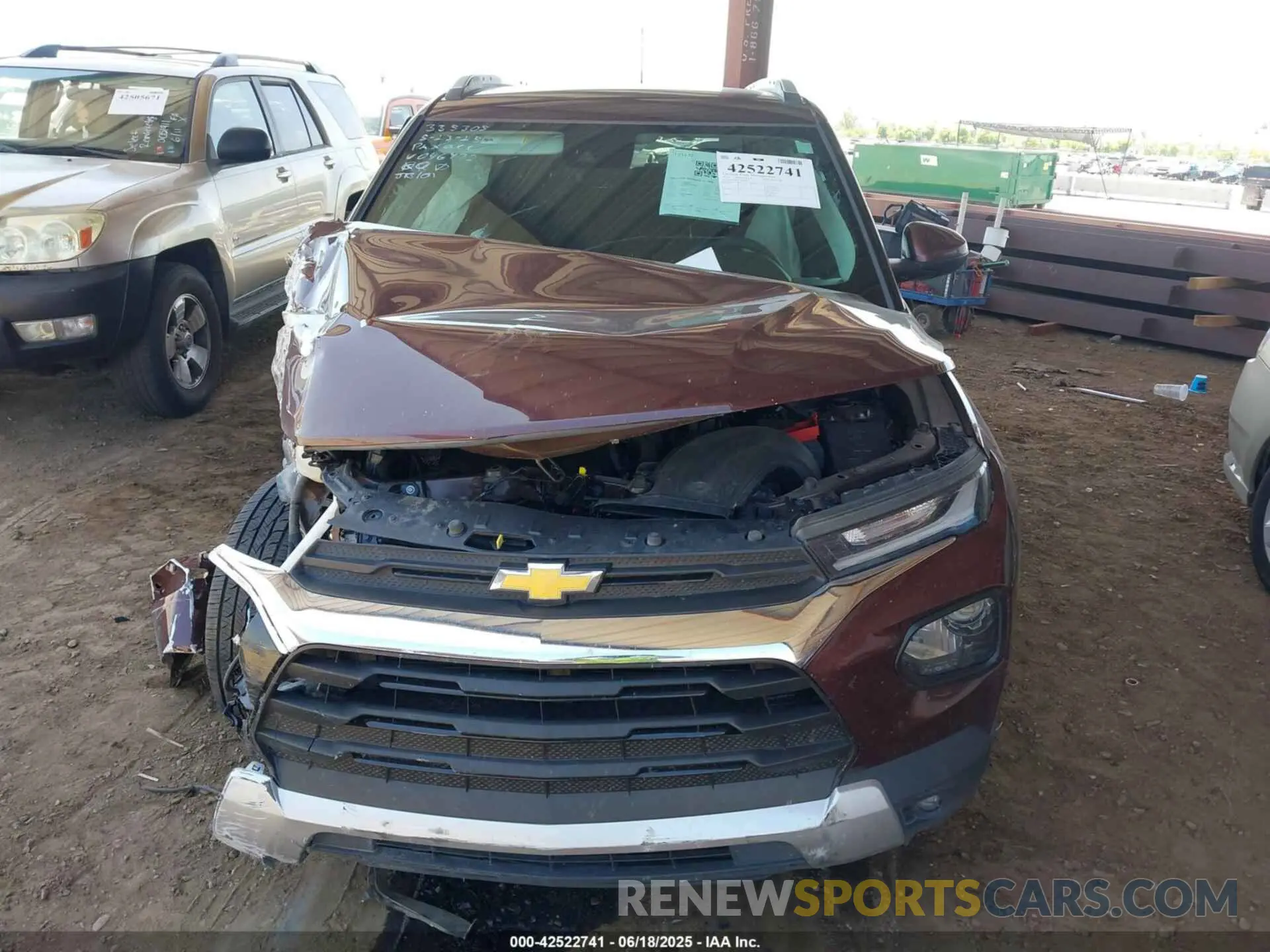 12 Photograph of a damaged car KL79MPS27PB046472 CHEVROLET TRAILBLAZER 2023