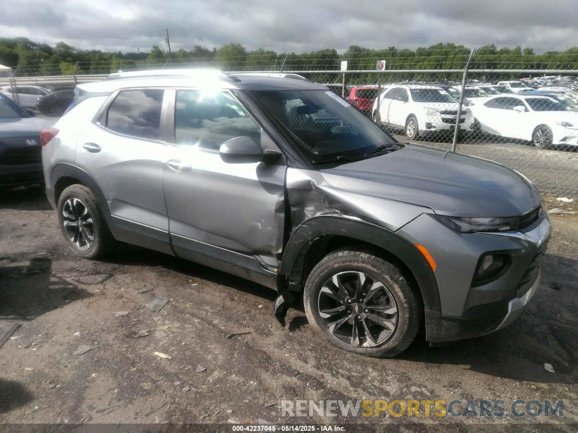 1 Photograph of a damaged car KL79MPS27PB193066 CHEVROLET TRAILBLAZER 2023