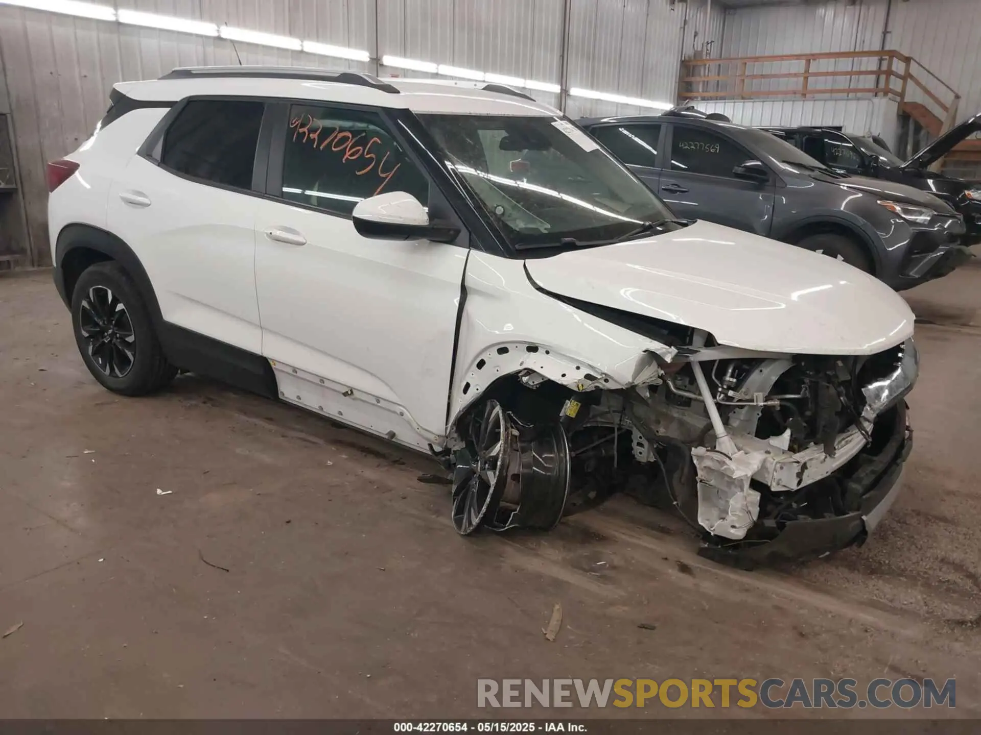 1 Photograph of a damaged car KL79MPS29PB056162 CHEVROLET TRAILBLAZER 2023