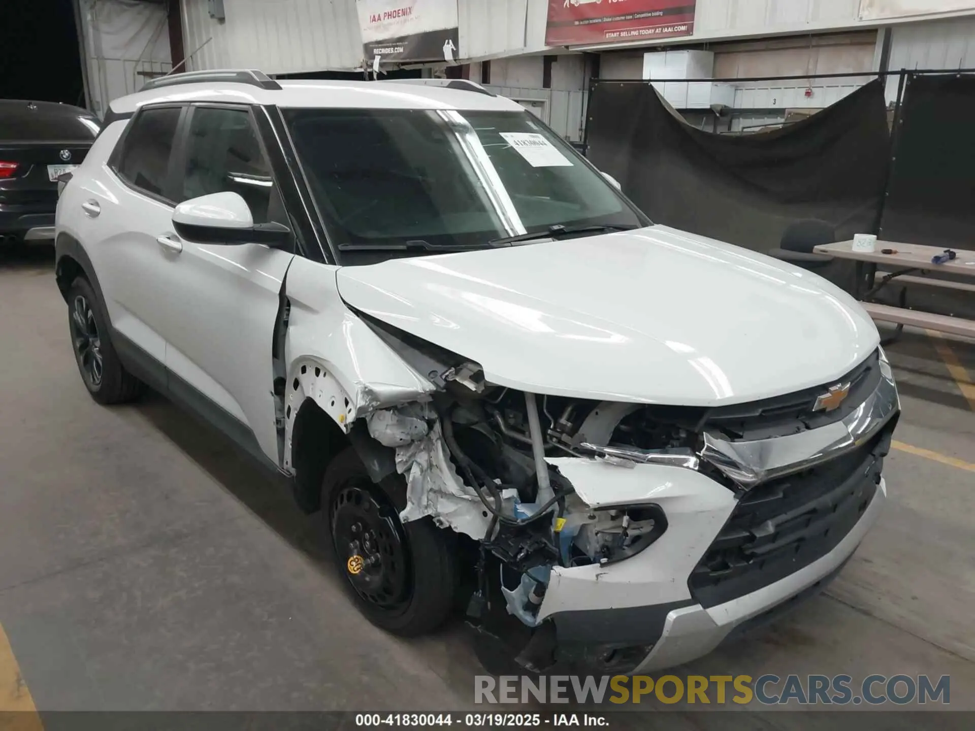 1 Photograph of a damaged car KL79MPS2XPB183406 CHEVROLET TRAILBLAZER 2023
