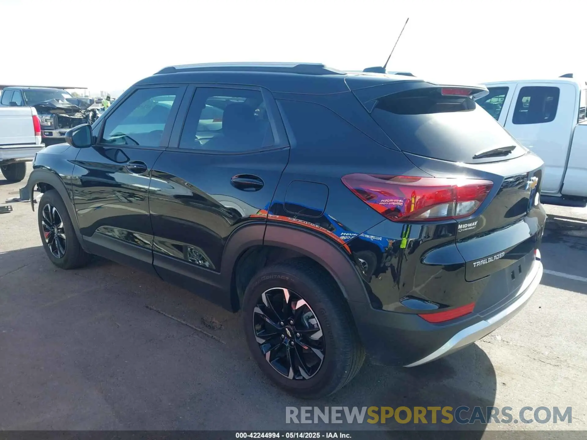 3 Photograph of a damaged car KL79MPSL0PB134434 CHEVROLET TRAILBLAZER 2023