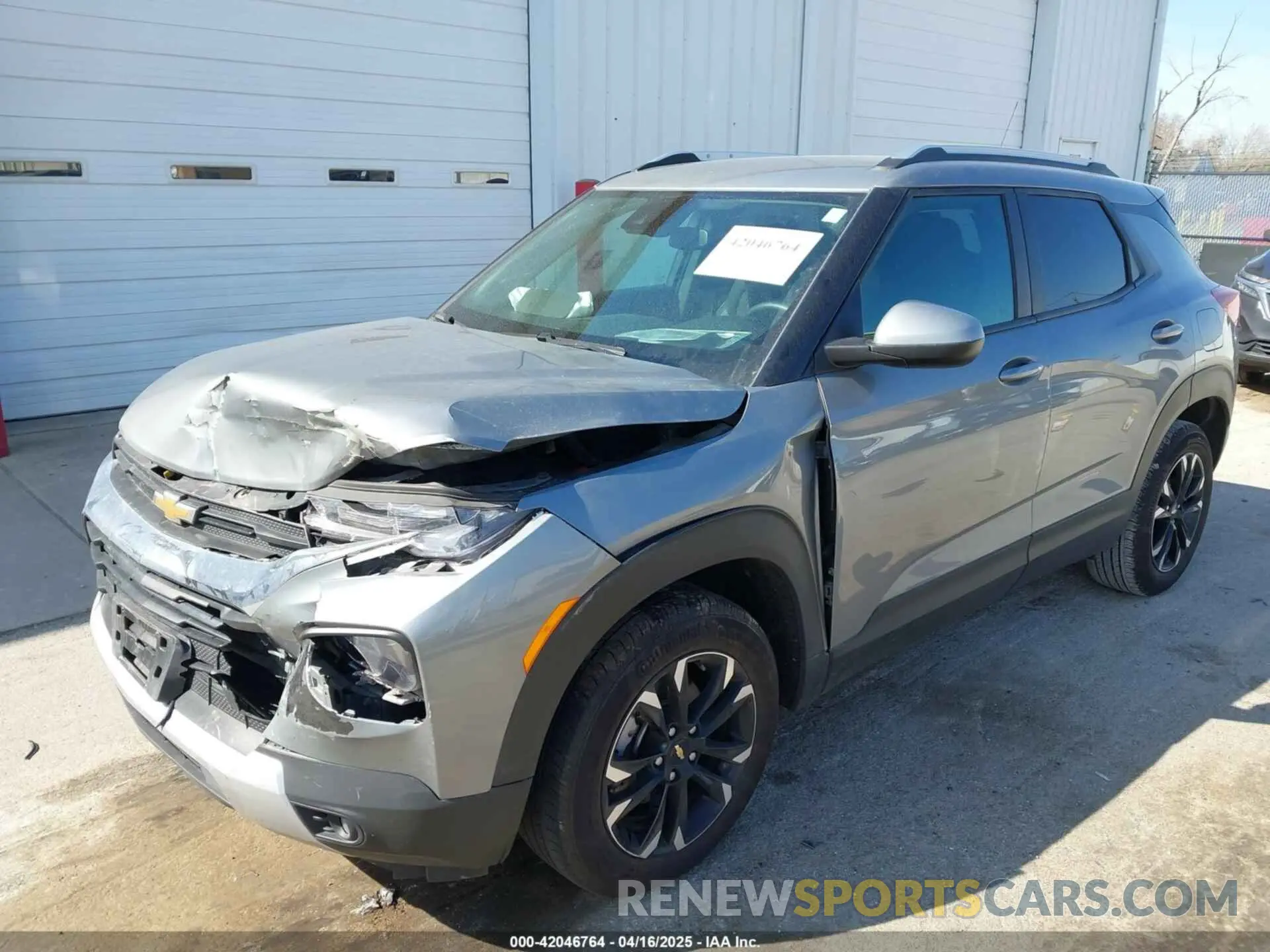 2 Photograph of a damaged car KL79MPSL0PB173962 CHEVROLET TRAILBLAZER 2023