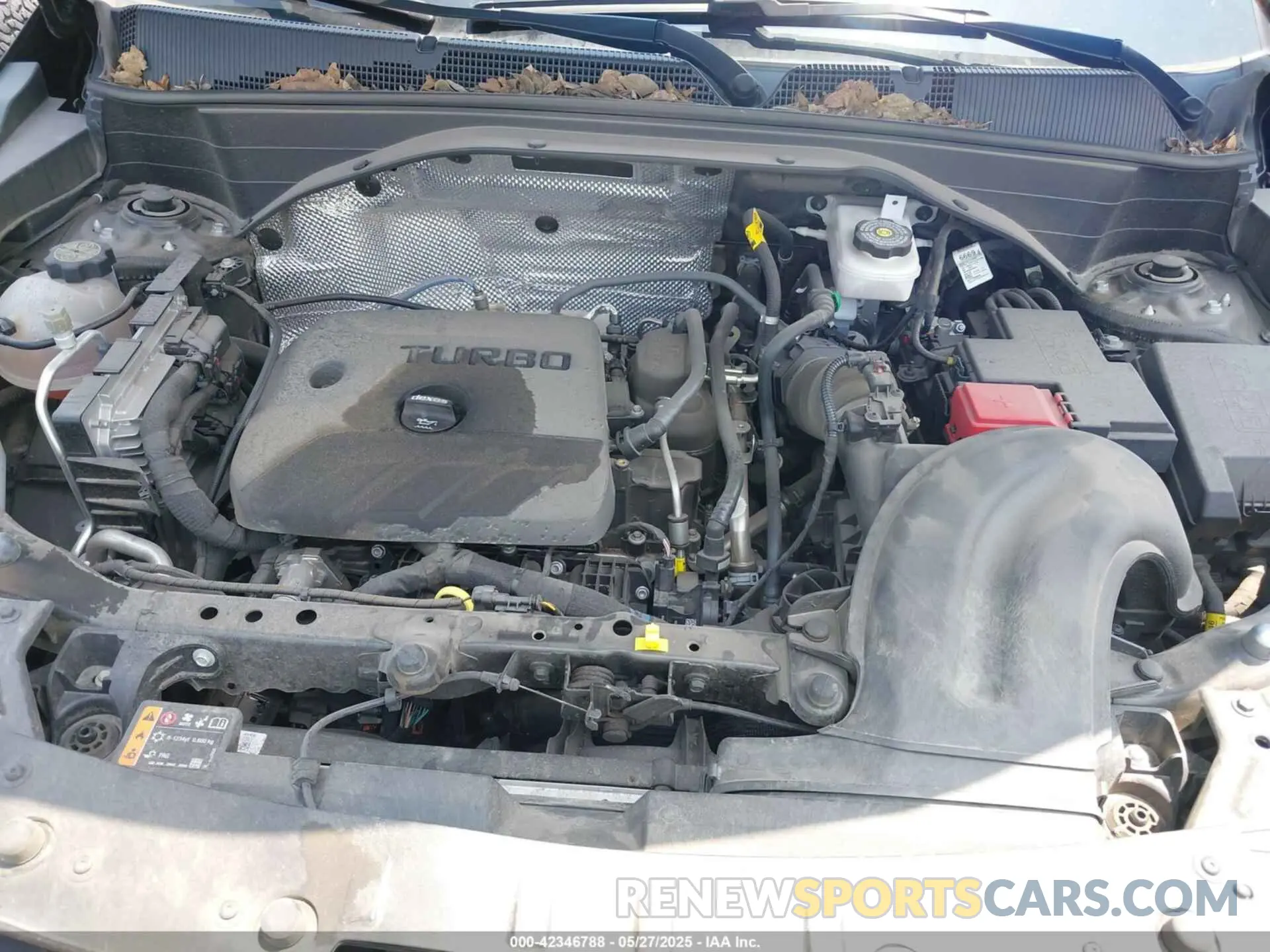 10 Photograph of a damaged car KL79MPSL1PB157477 CHEVROLET TRAILBLAZER 2023
