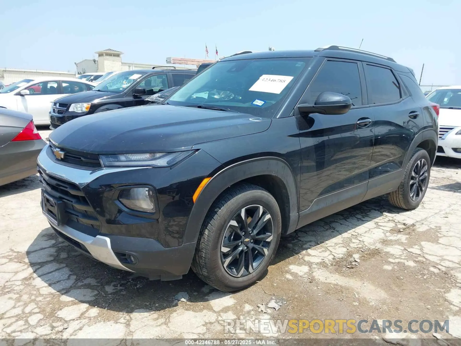 2 Photograph of a damaged car KL79MPSL1PB157477 CHEVROLET TRAILBLAZER 2023