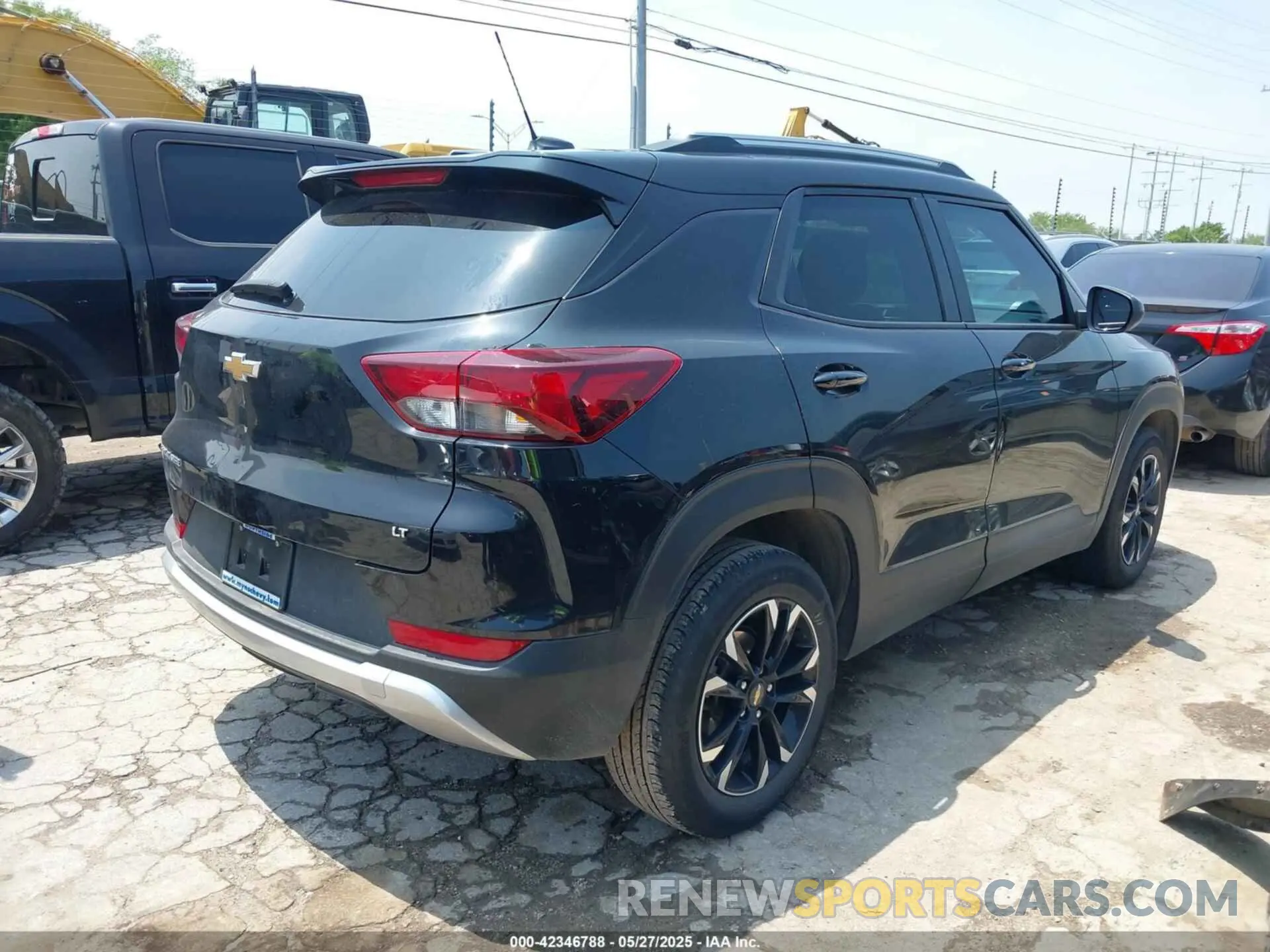4 Photograph of a damaged car KL79MPSL1PB157477 CHEVROLET TRAILBLAZER 2023
