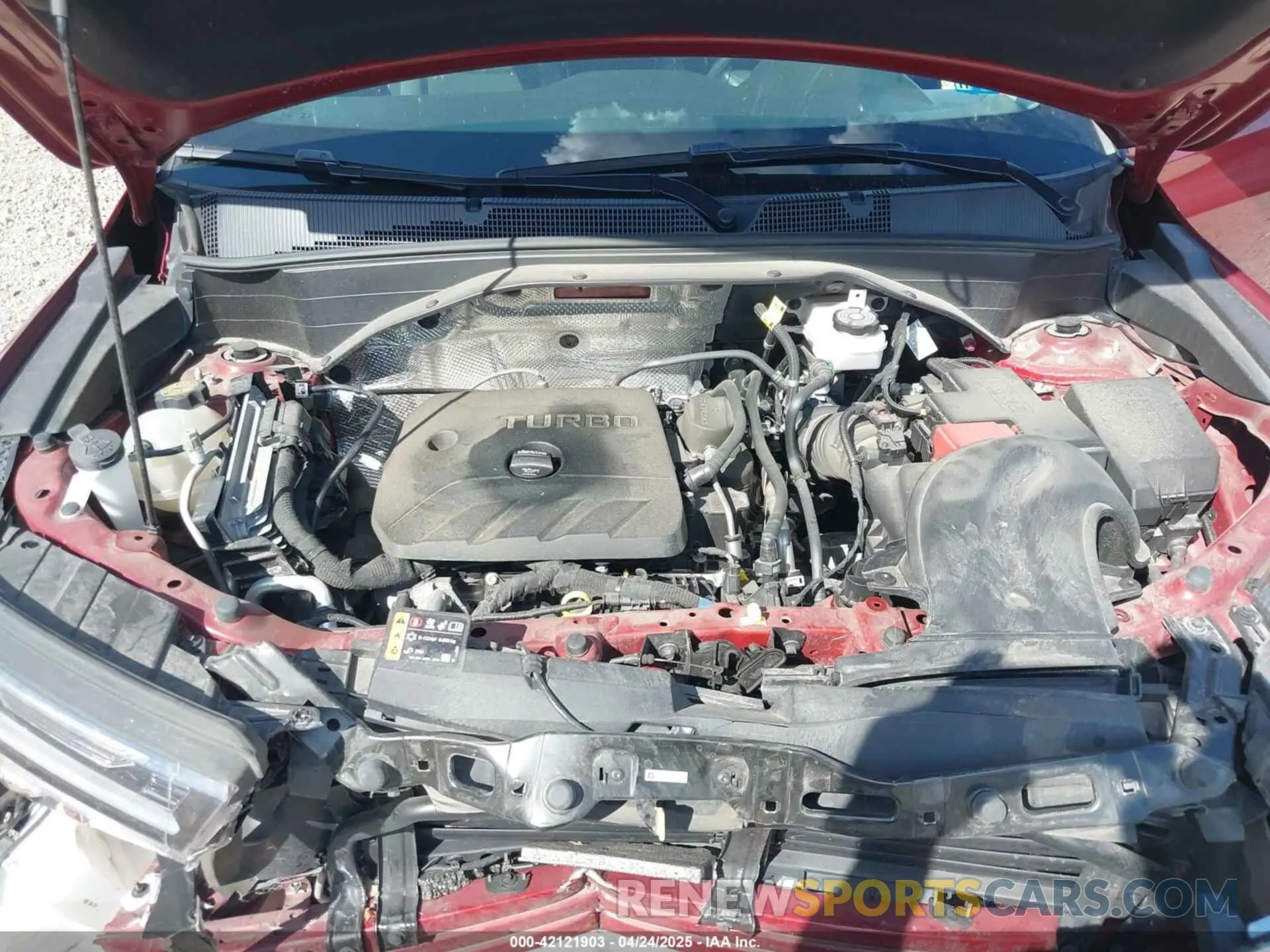 10 Photograph of a damaged car KL79MPSL2PB081137 CHEVROLET TRAILBLAZER 2023