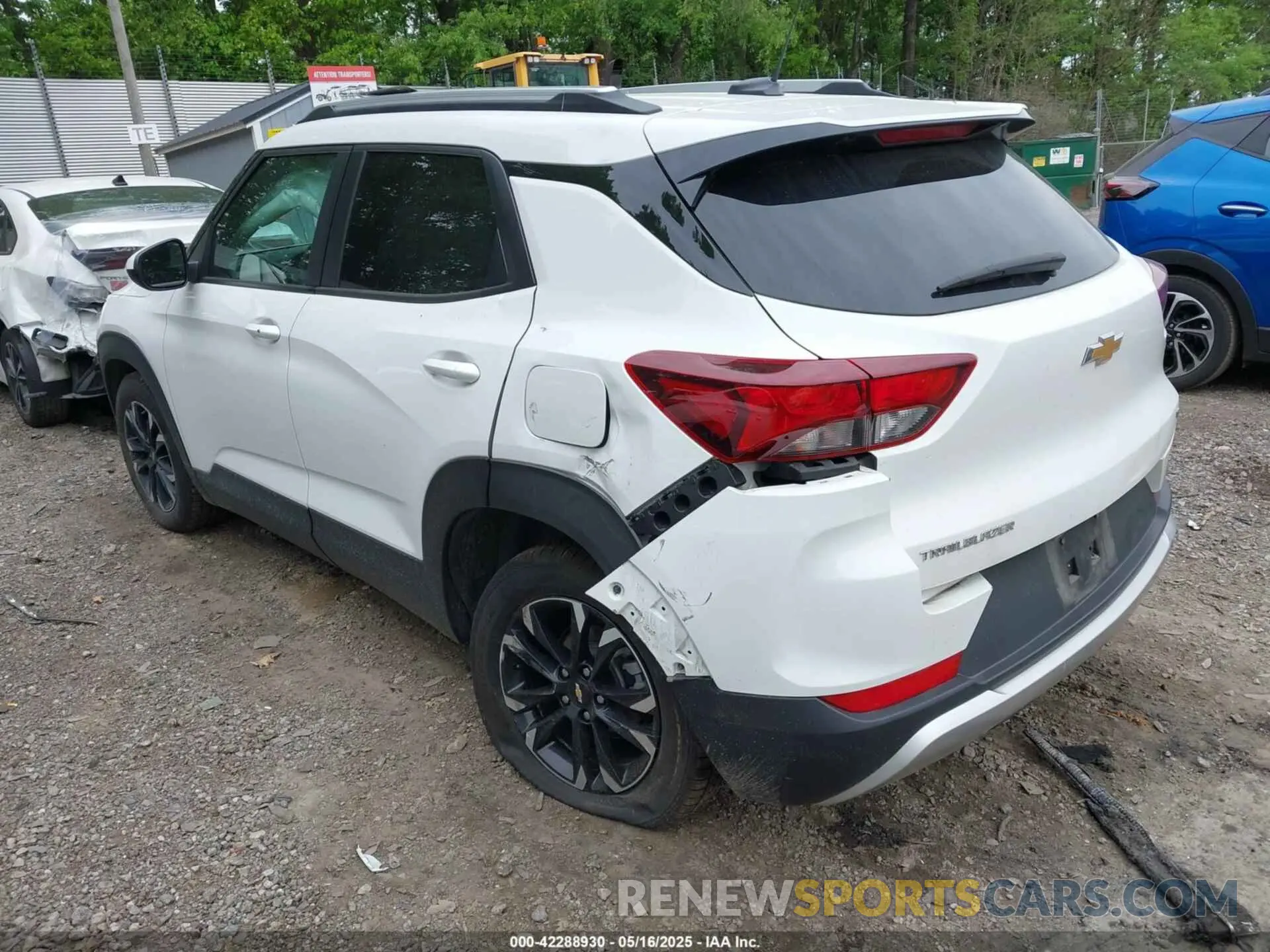 3 Photograph of a damaged car KL79MPSL2PB112824 CHEVROLET TRAILBLAZER 2023