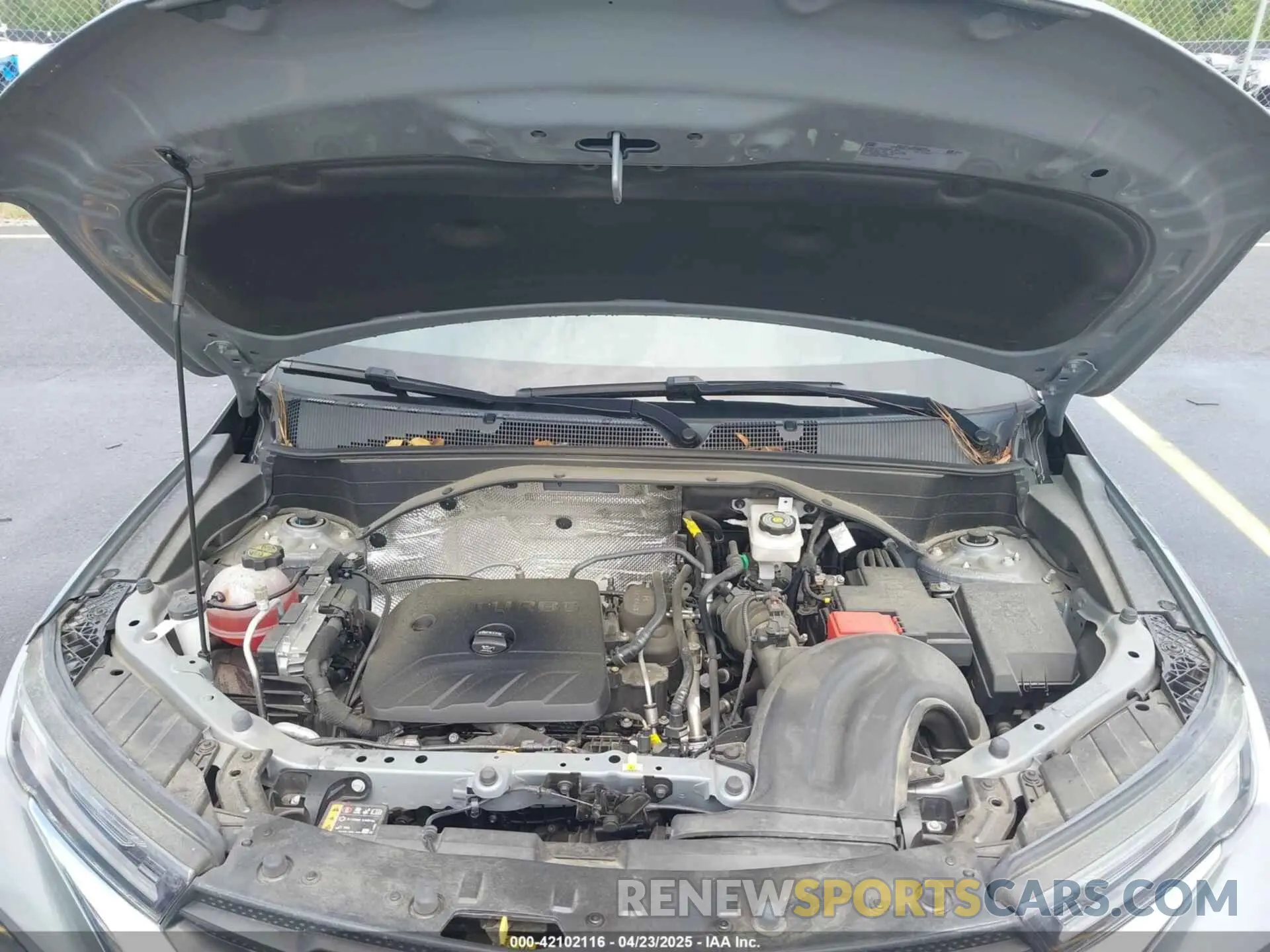 10 Photograph of a damaged car KL79MPSL2PB179424 CHEVROLET TRAILBLAZER 2023