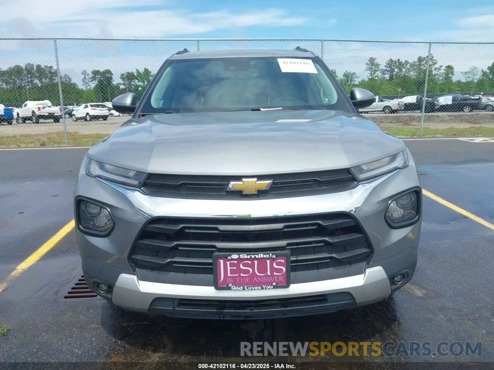 13 Photograph of a damaged car KL79MPSL2PB179424 CHEVROLET TRAILBLAZER 2023