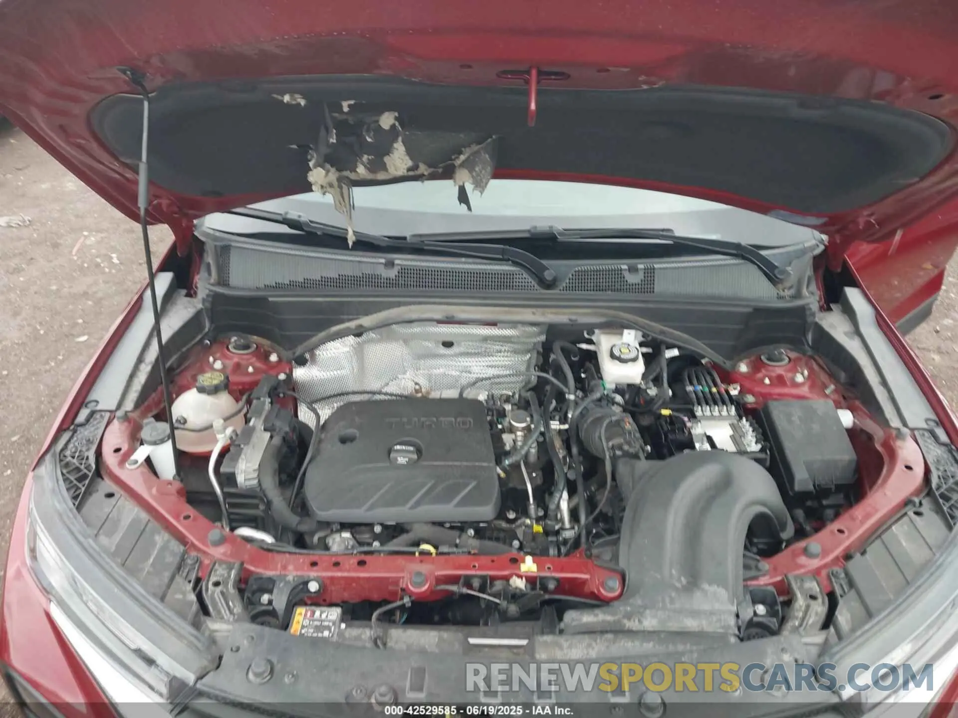 10 Photograph of a damaged car KL79MPSL3PB134010 CHEVROLET TRAILBLAZER 2023