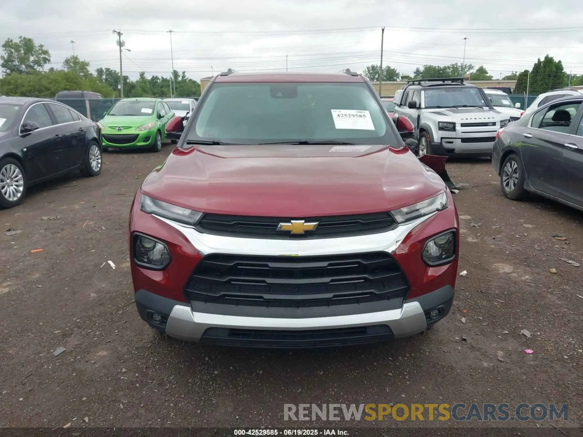 13 Photograph of a damaged car KL79MPSL3PB134010 CHEVROLET TRAILBLAZER 2023