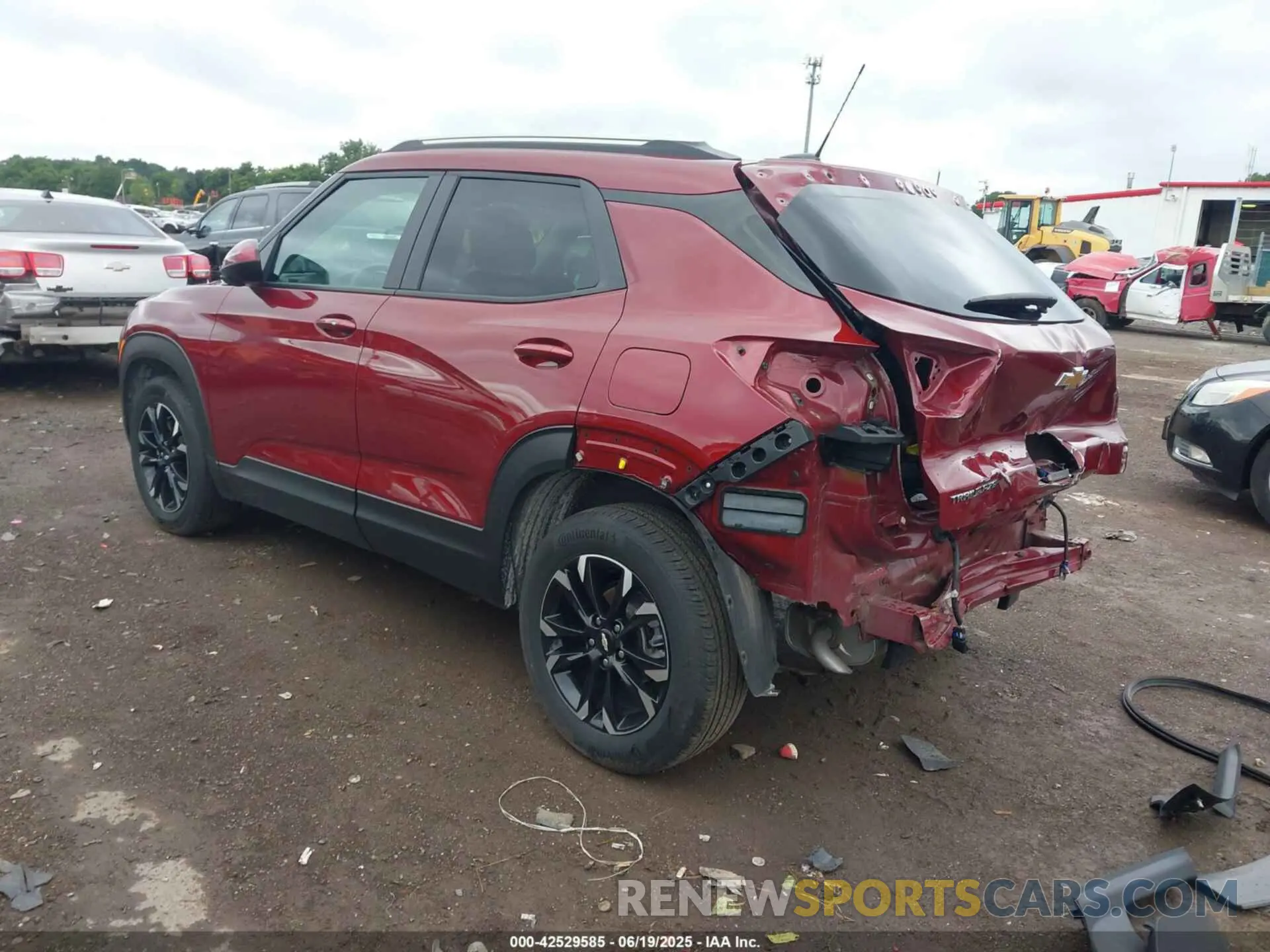 3 Photograph of a damaged car KL79MPSL3PB134010 CHEVROLET TRAILBLAZER 2023