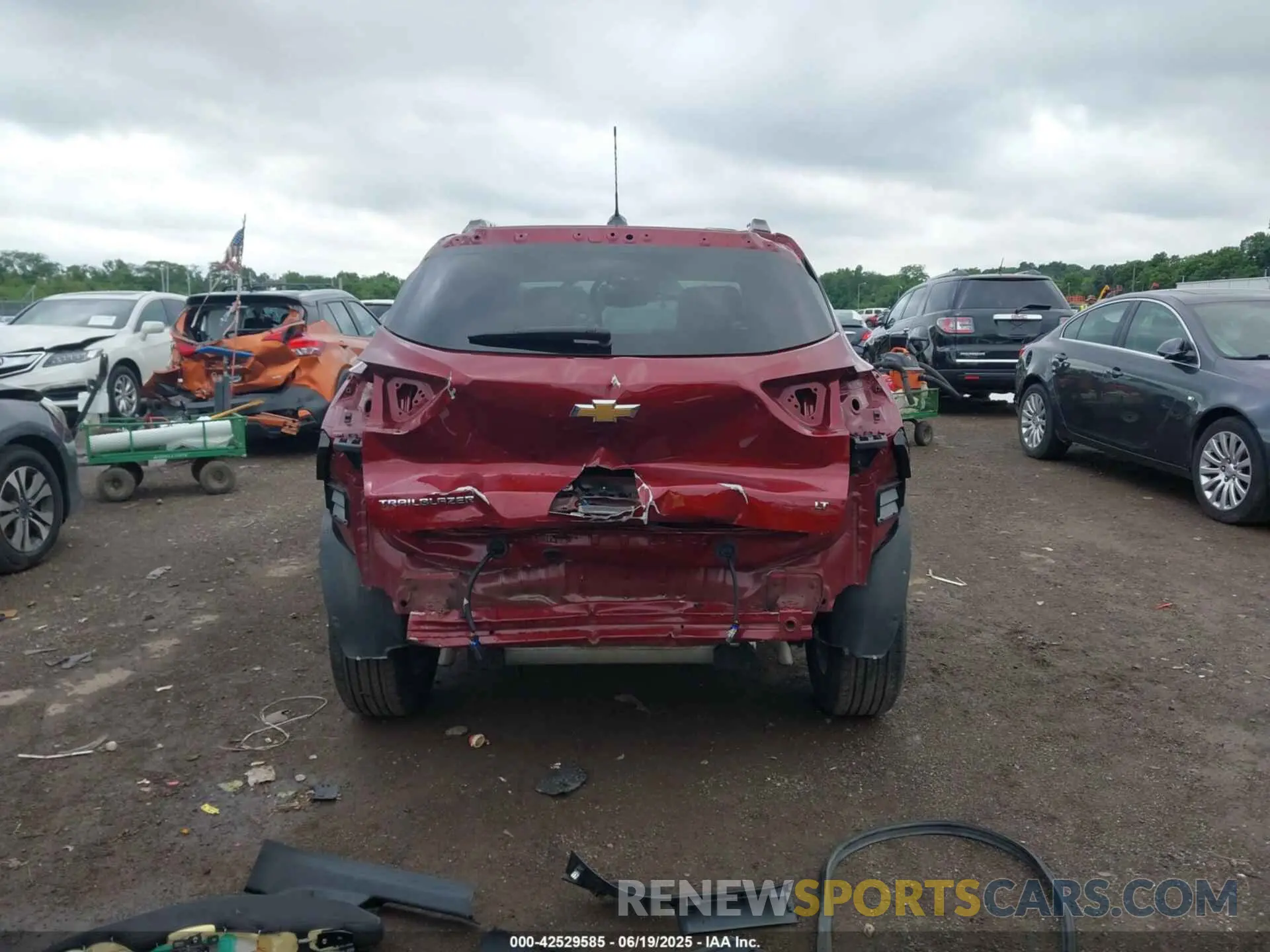 6 Photograph of a damaged car KL79MPSL3PB134010 CHEVROLET TRAILBLAZER 2023