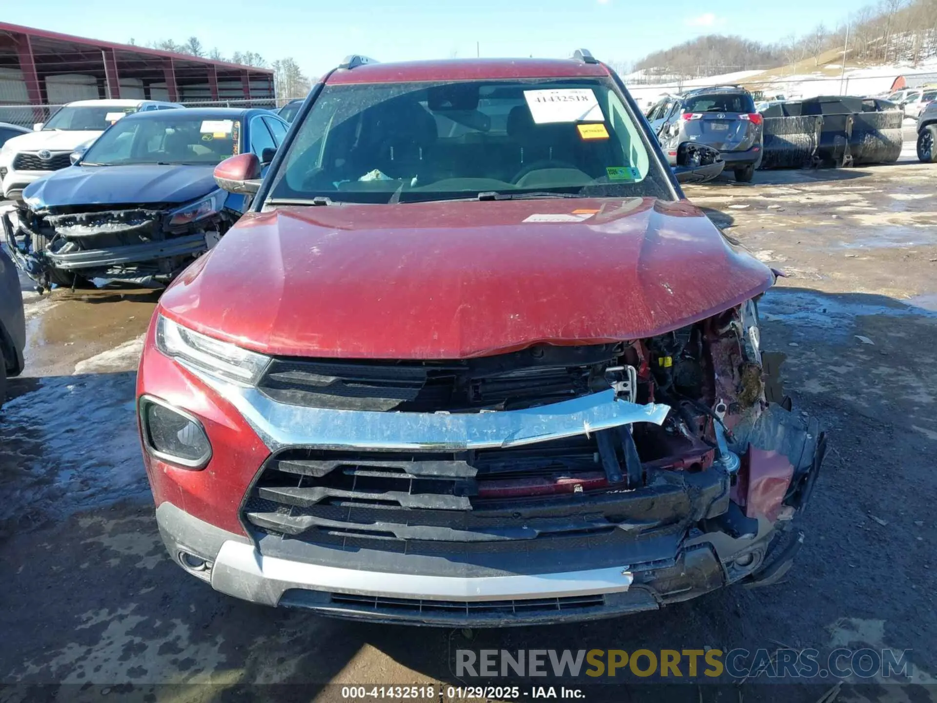 12 Photograph of a damaged car KL79MPSL5PB136230 CHEVROLET TRAILBLAZER 2023