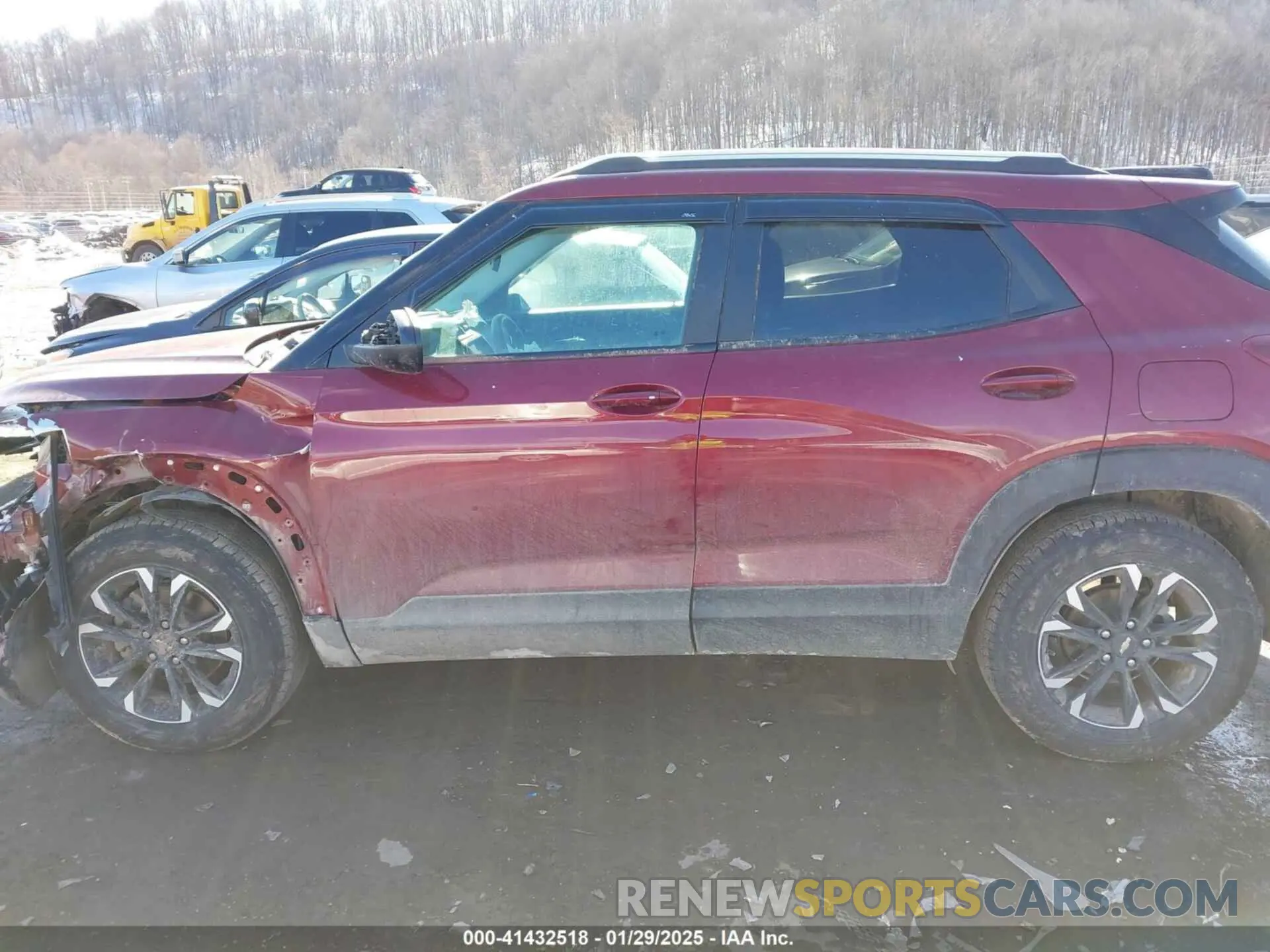 14 Photograph of a damaged car KL79MPSL5PB136230 CHEVROLET TRAILBLAZER 2023