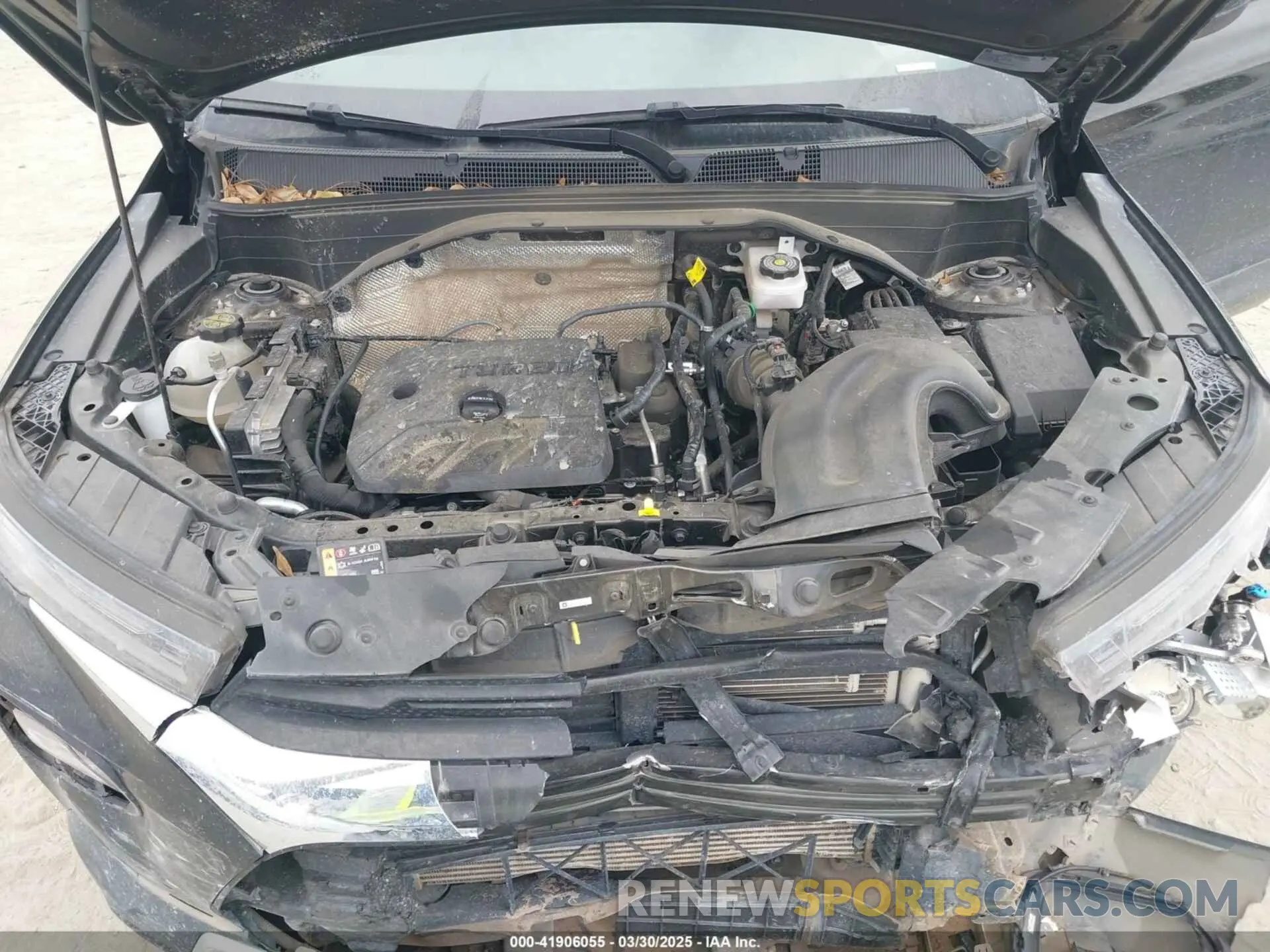 10 Photograph of a damaged car KL79MPSL6PB155515 CHEVROLET TRAILBLAZER 2023