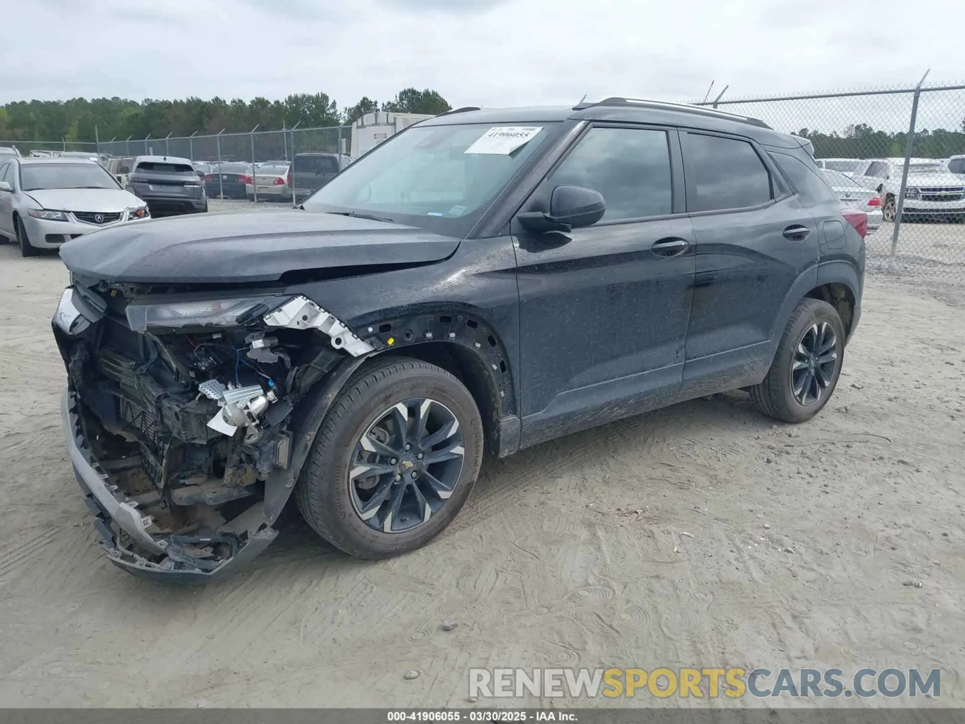 2 Photograph of a damaged car KL79MPSL6PB155515 CHEVROLET TRAILBLAZER 2023