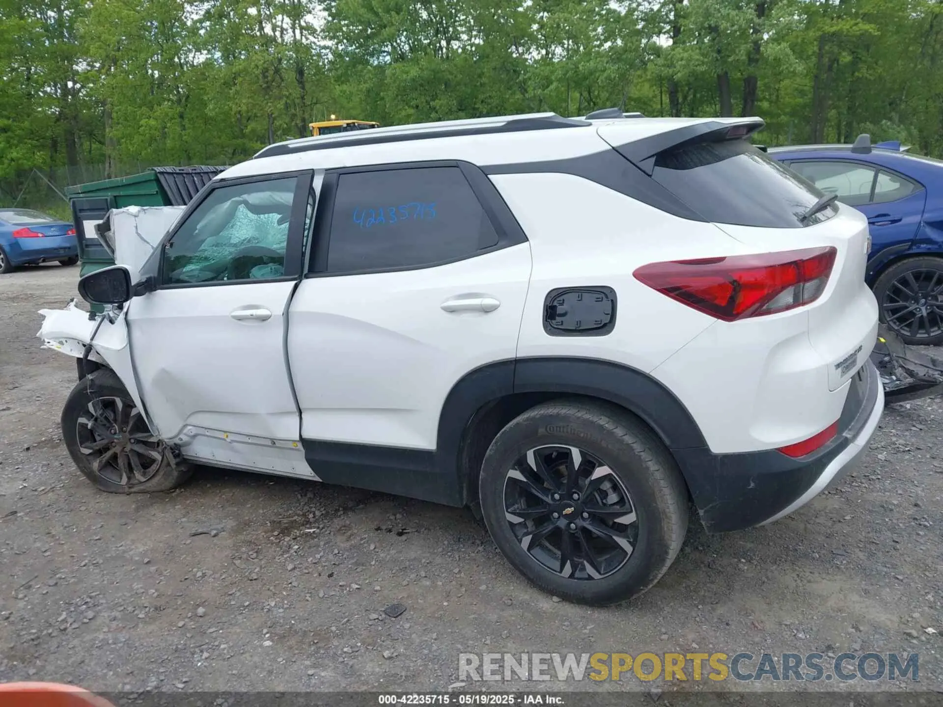 14 Photograph of a damaged car KL79MPSL7PB138268 CHEVROLET TRAILBLAZER 2023