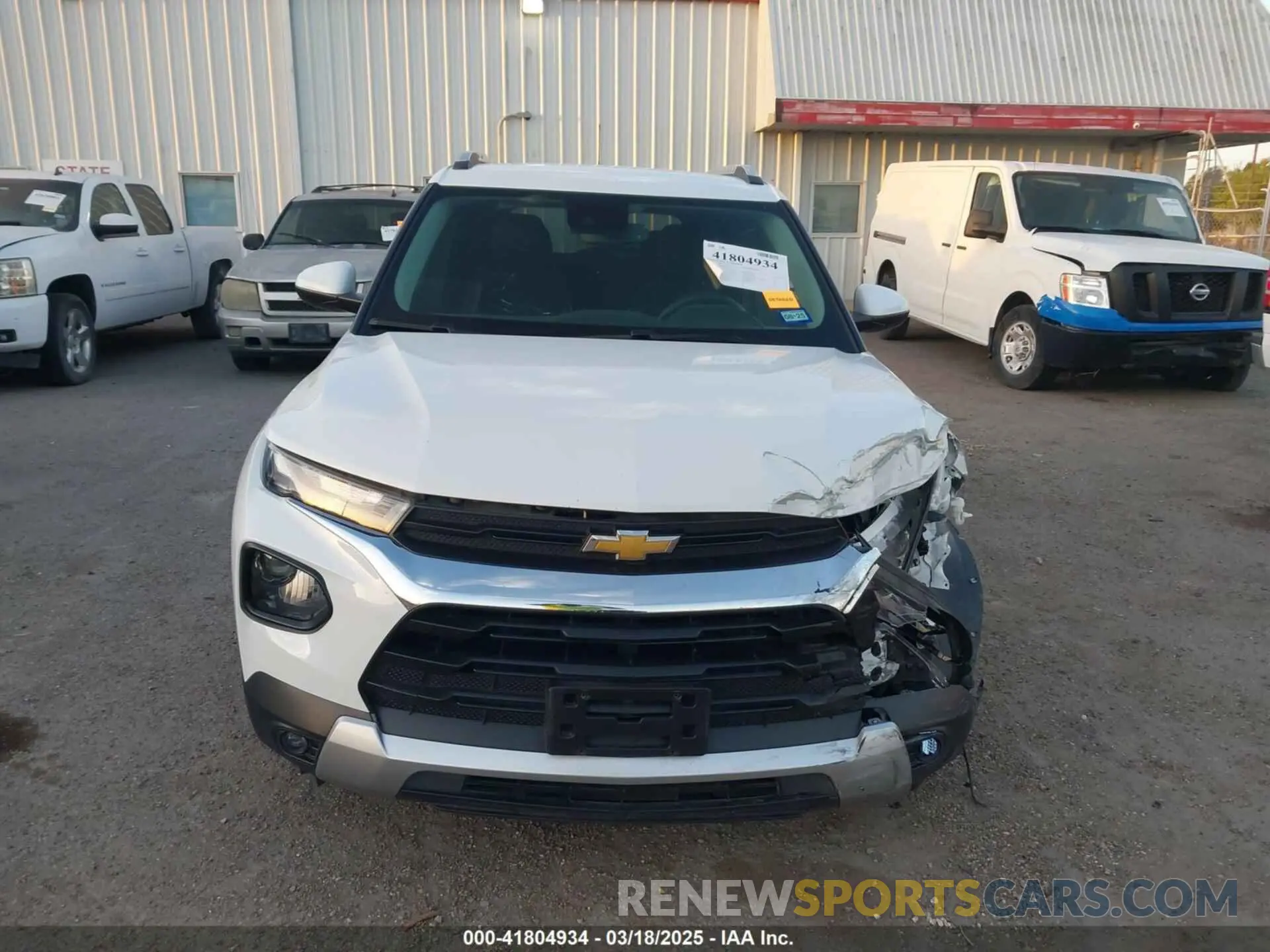 12 Photograph of a damaged car KL79MPSL9PB006208 CHEVROLET TRAILBLAZER 2023