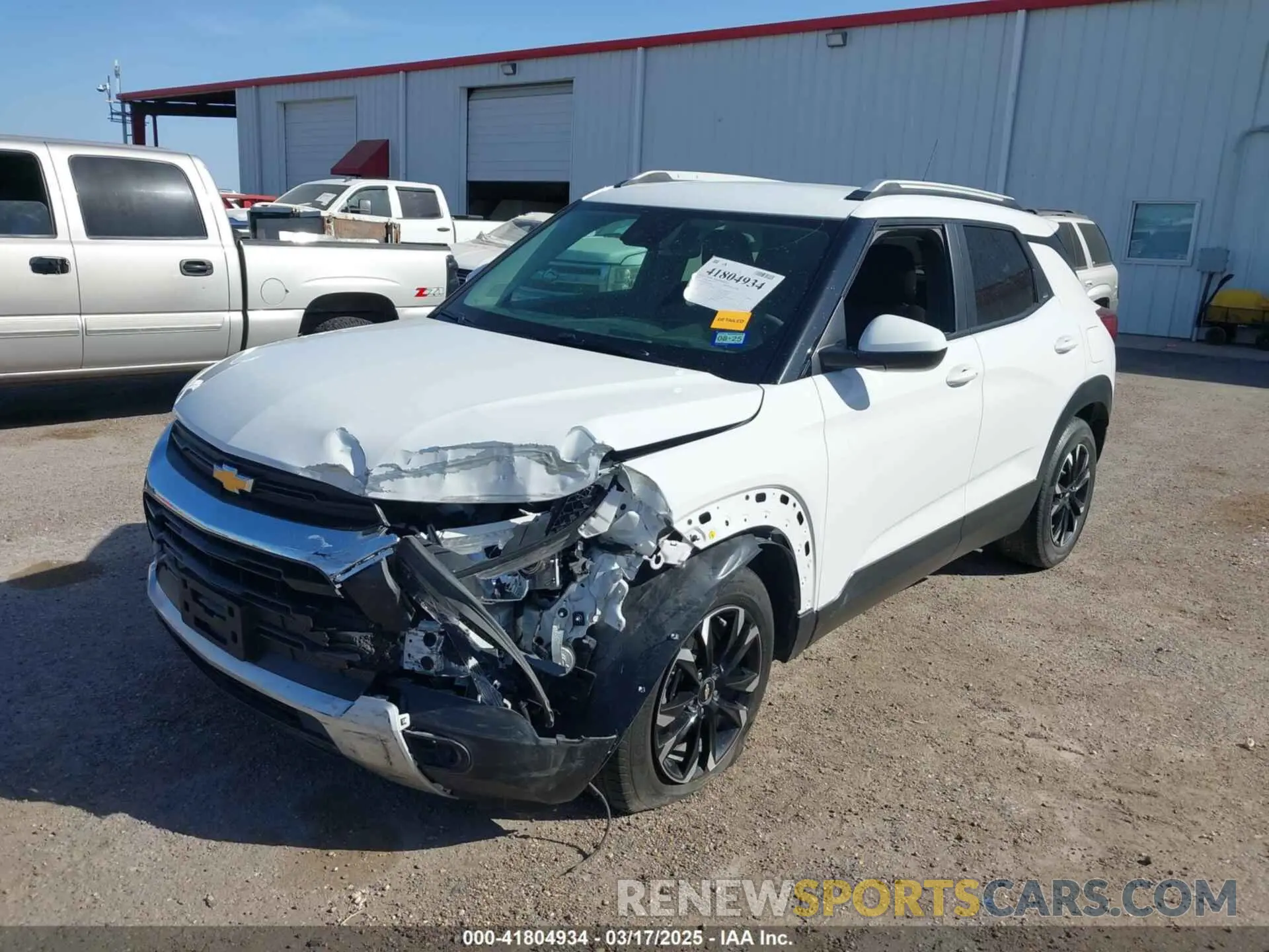 6 Photograph of a damaged car KL79MPSL9PB006208 CHEVROLET TRAILBLAZER 2023