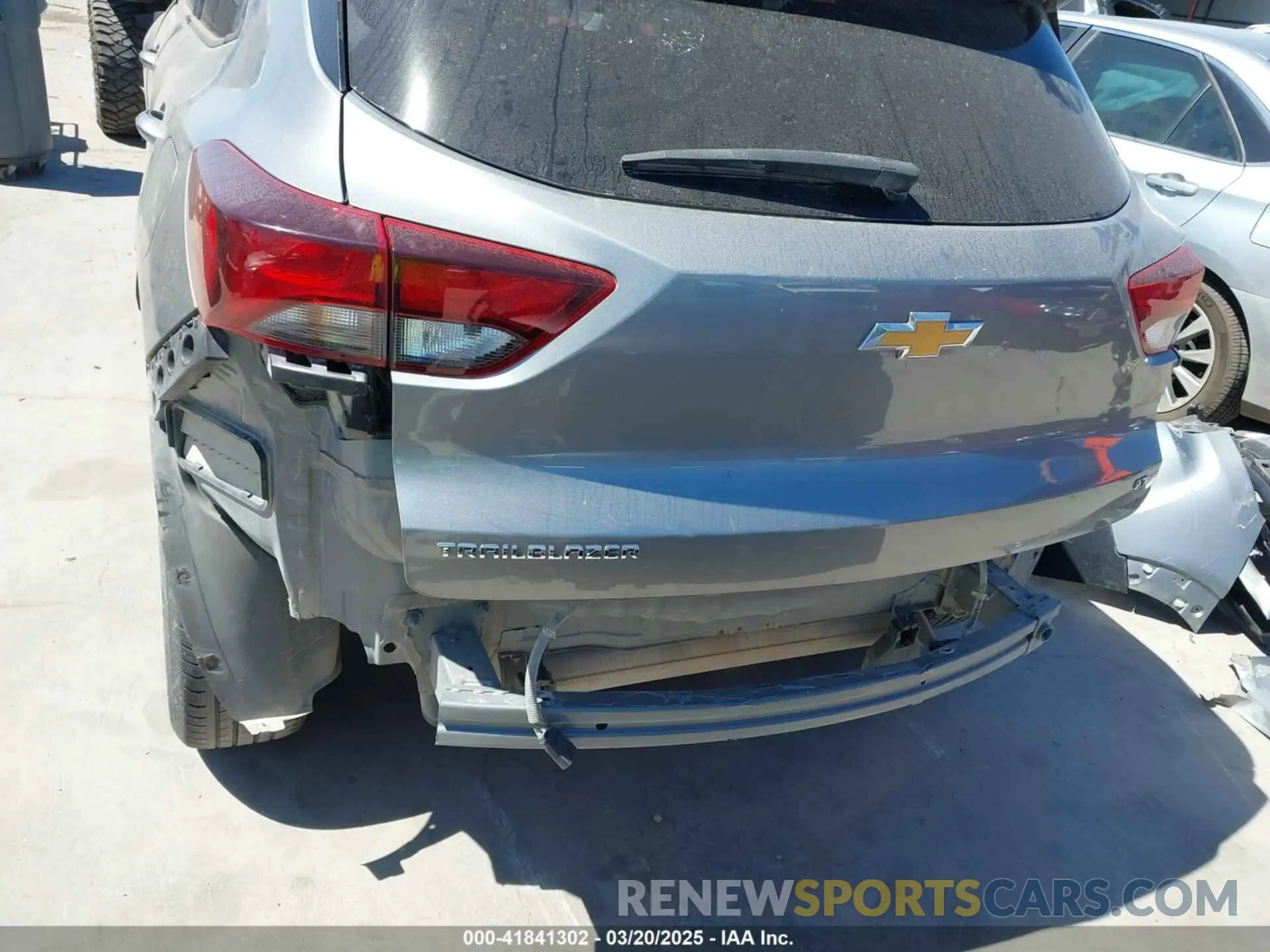 20 Photograph of a damaged car KL79MPSL9PB145187 CHEVROLET TRAILBLAZER 2023