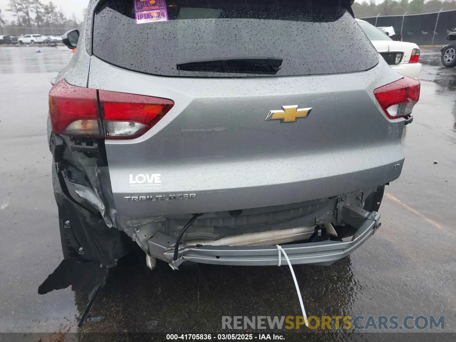 6 Photograph of a damaged car KL79MPSLXPB169367 CHEVROLET TRAILBLAZER 2023