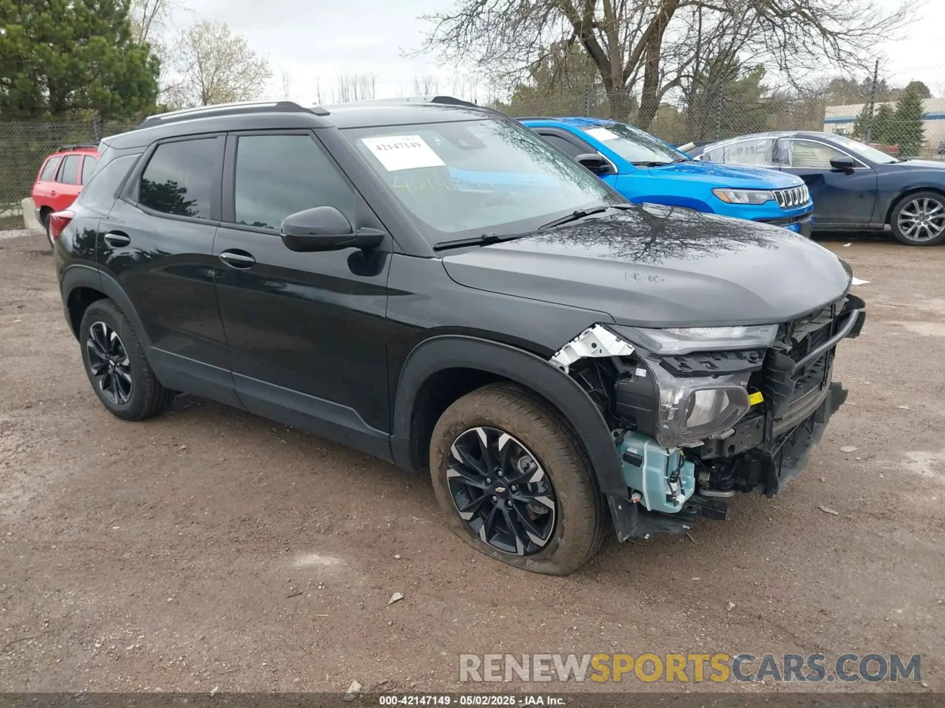 1 Photograph of a damaged car KL79MRSL1PB189468 CHEVROLET TRAILBLAZER 2023