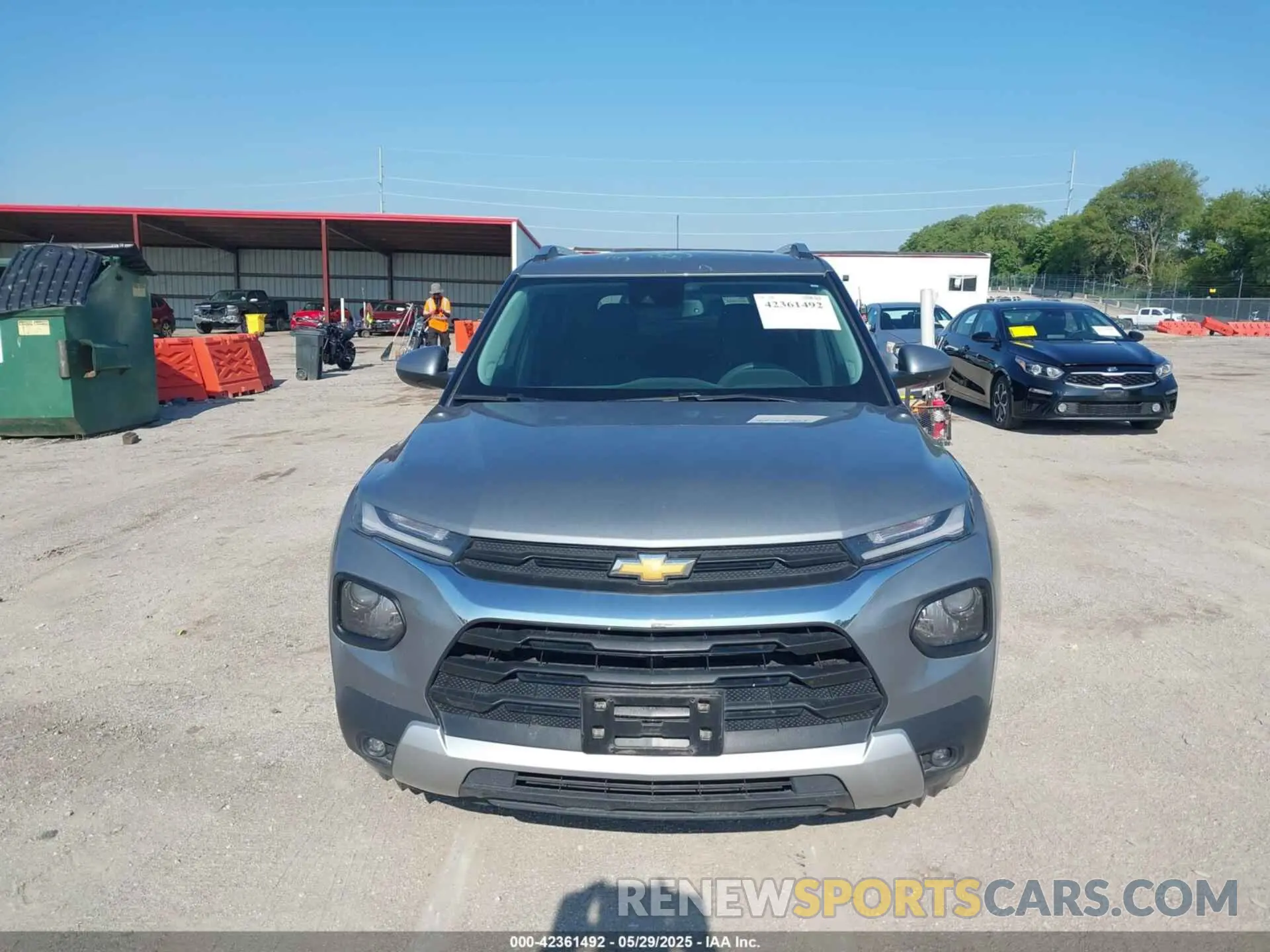 13 Photograph of a damaged car KL79MRSL2PB216225 CHEVROLET TRAILBLAZER 2023