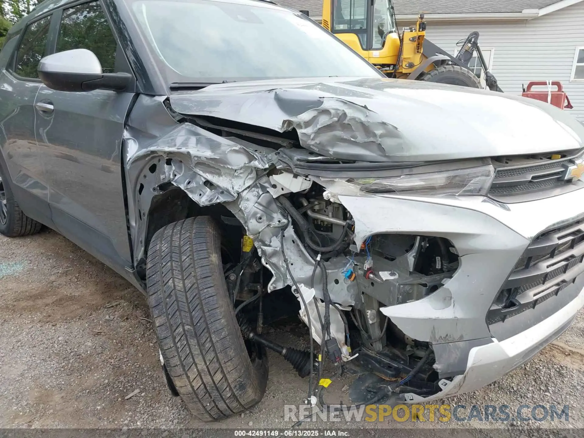6 Photograph of a damaged car KL79MRSL3PB046652 CHEVROLET TRAILBLAZER 2023