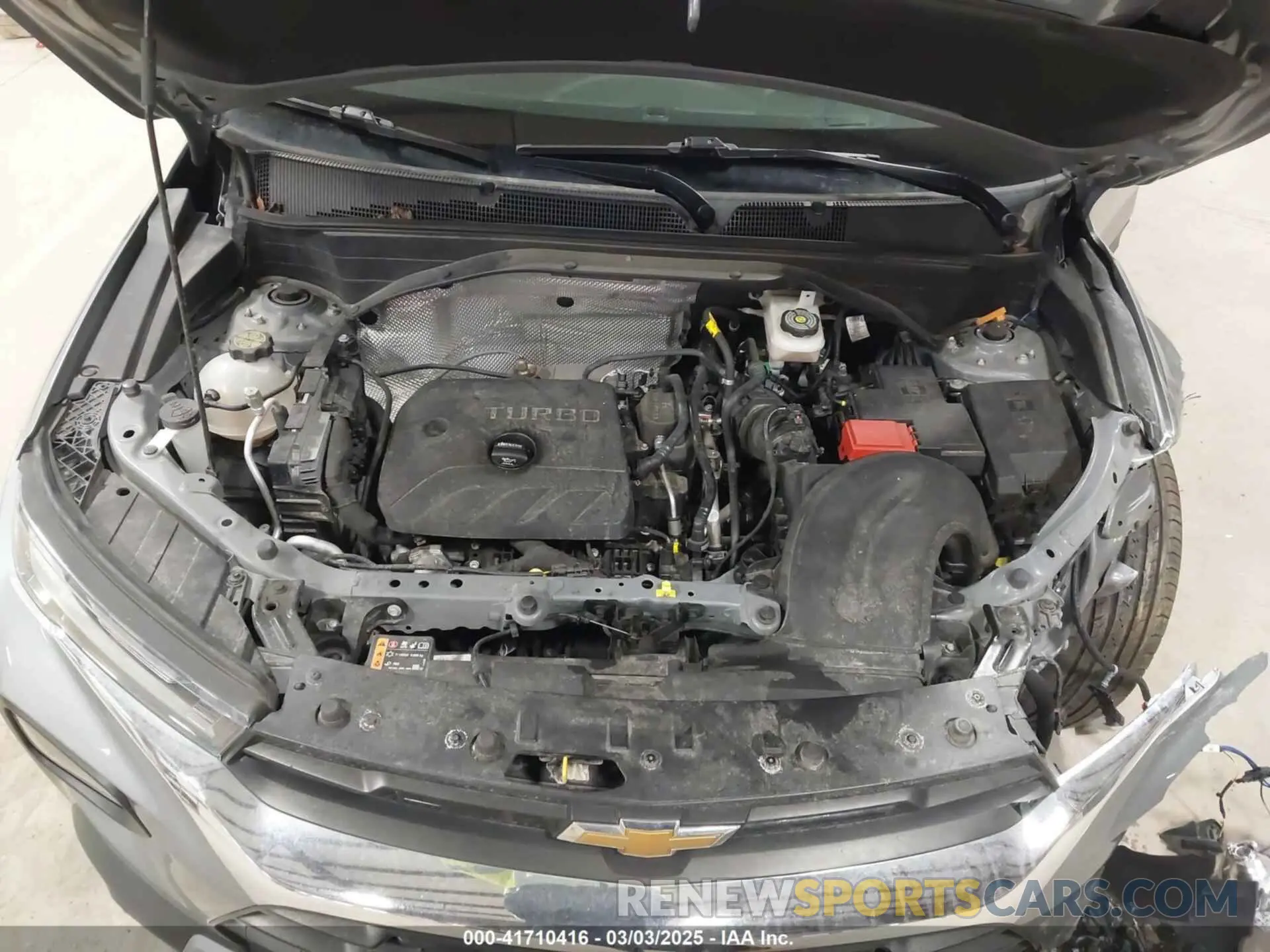 10 Photograph of a damaged car KL79MRSL3PB206531 CHEVROLET TRAILBLAZER 2023