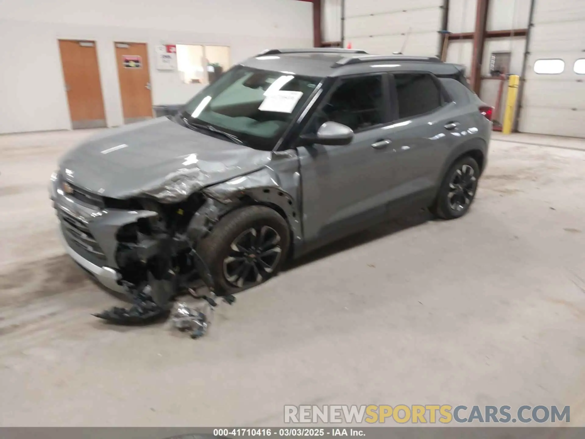 2 Photograph of a damaged car KL79MRSL3PB206531 CHEVROLET TRAILBLAZER 2023