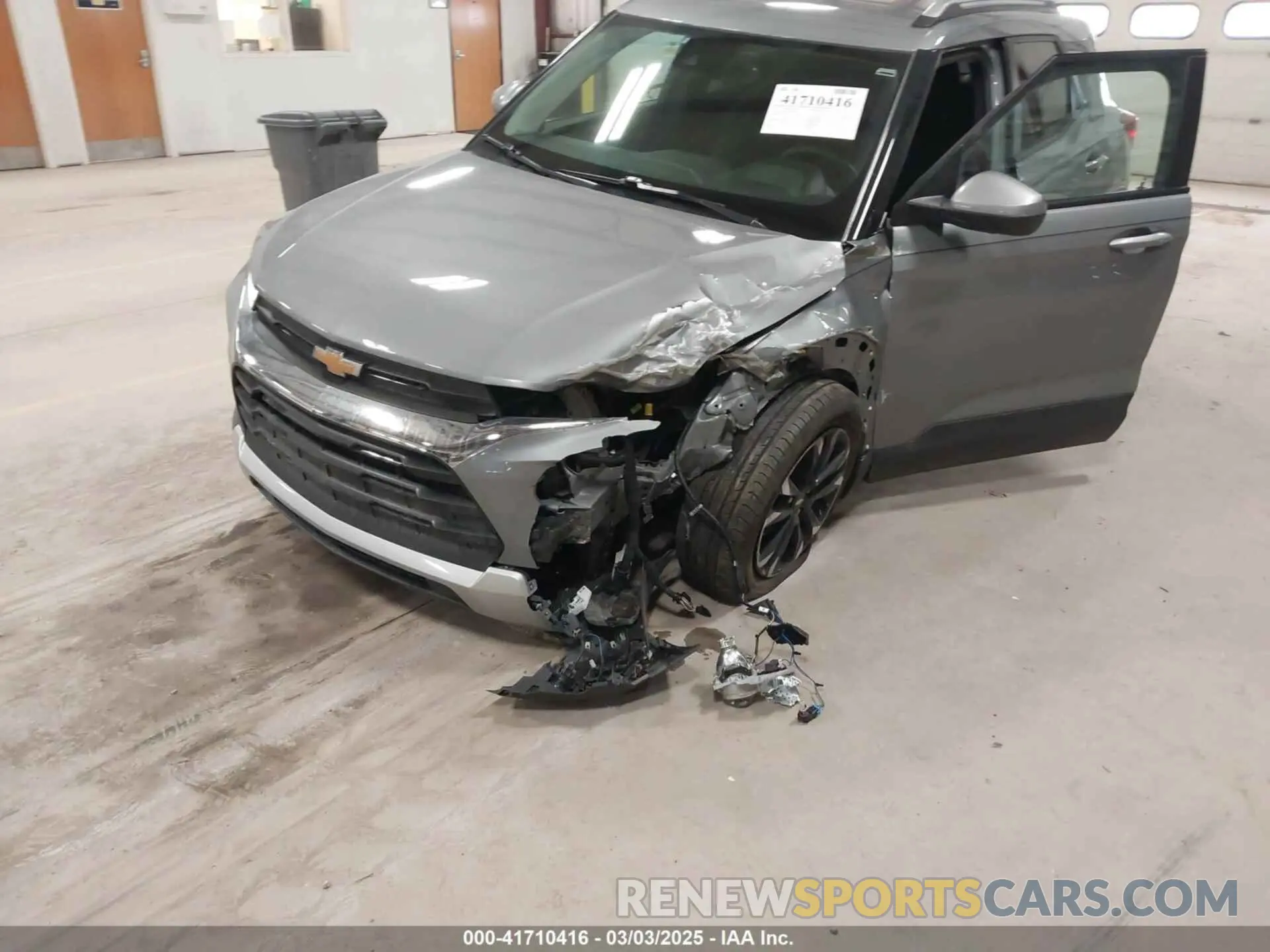 6 Photograph of a damaged car KL79MRSL3PB206531 CHEVROLET TRAILBLAZER 2023