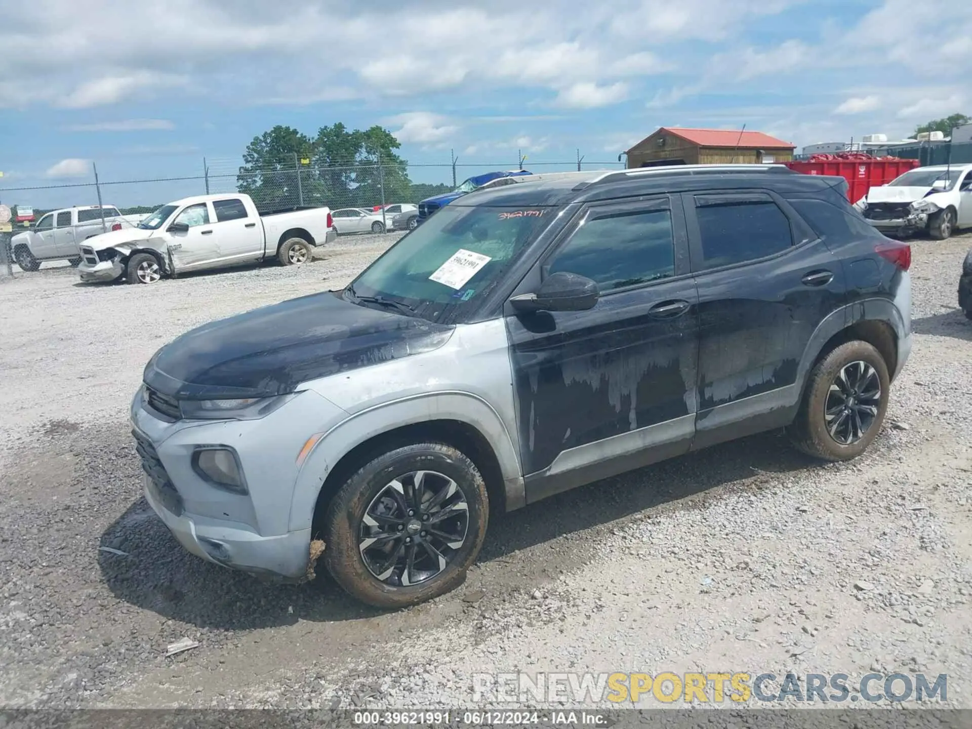 2 Photograph of a damaged car KL79MRSL4PB002403 CHEVROLET TRAILBLAZER 2023