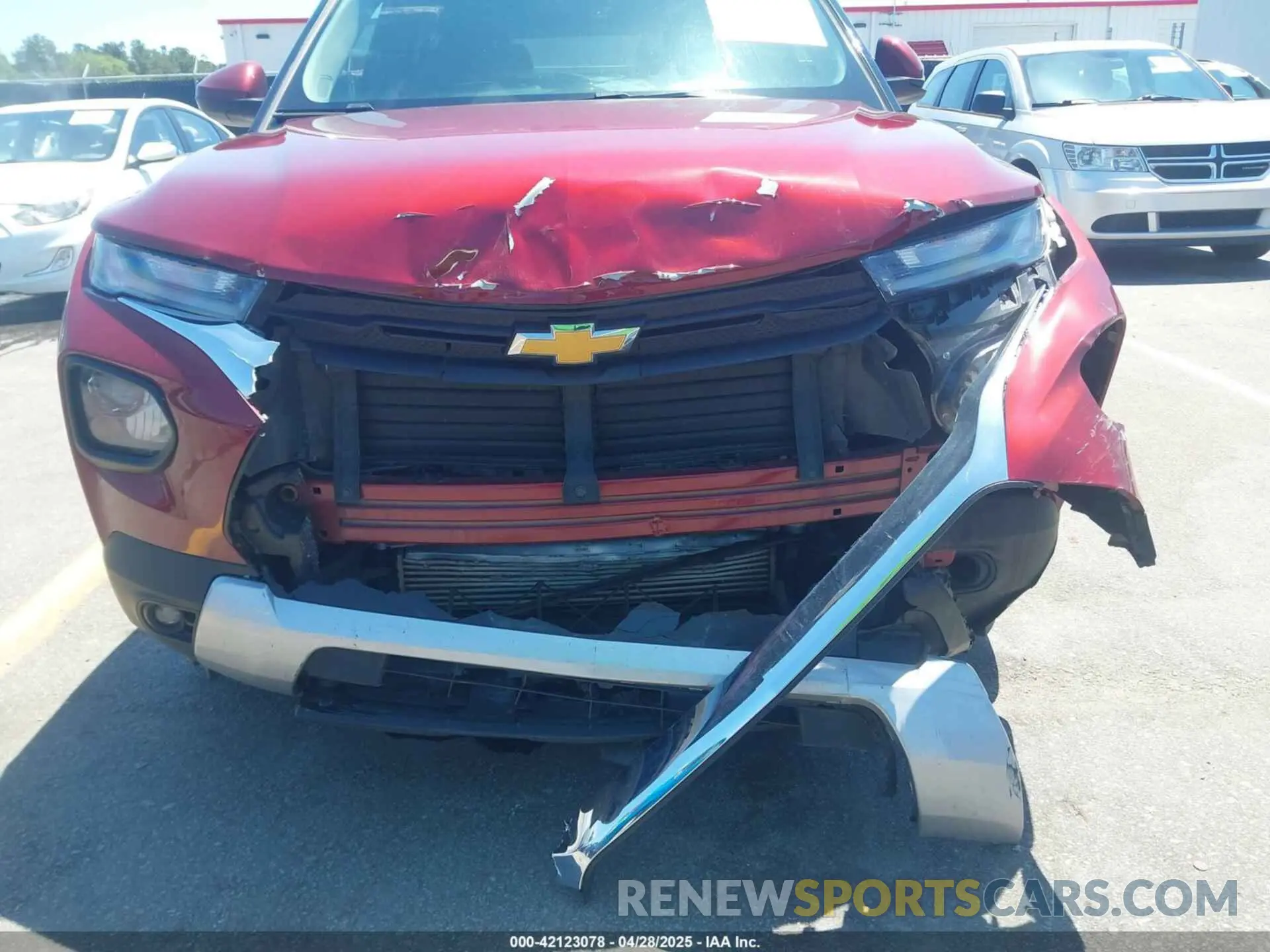 6 Photograph of a damaged car KL79MRSL4PB185317 CHEVROLET TRAILBLAZER 2023