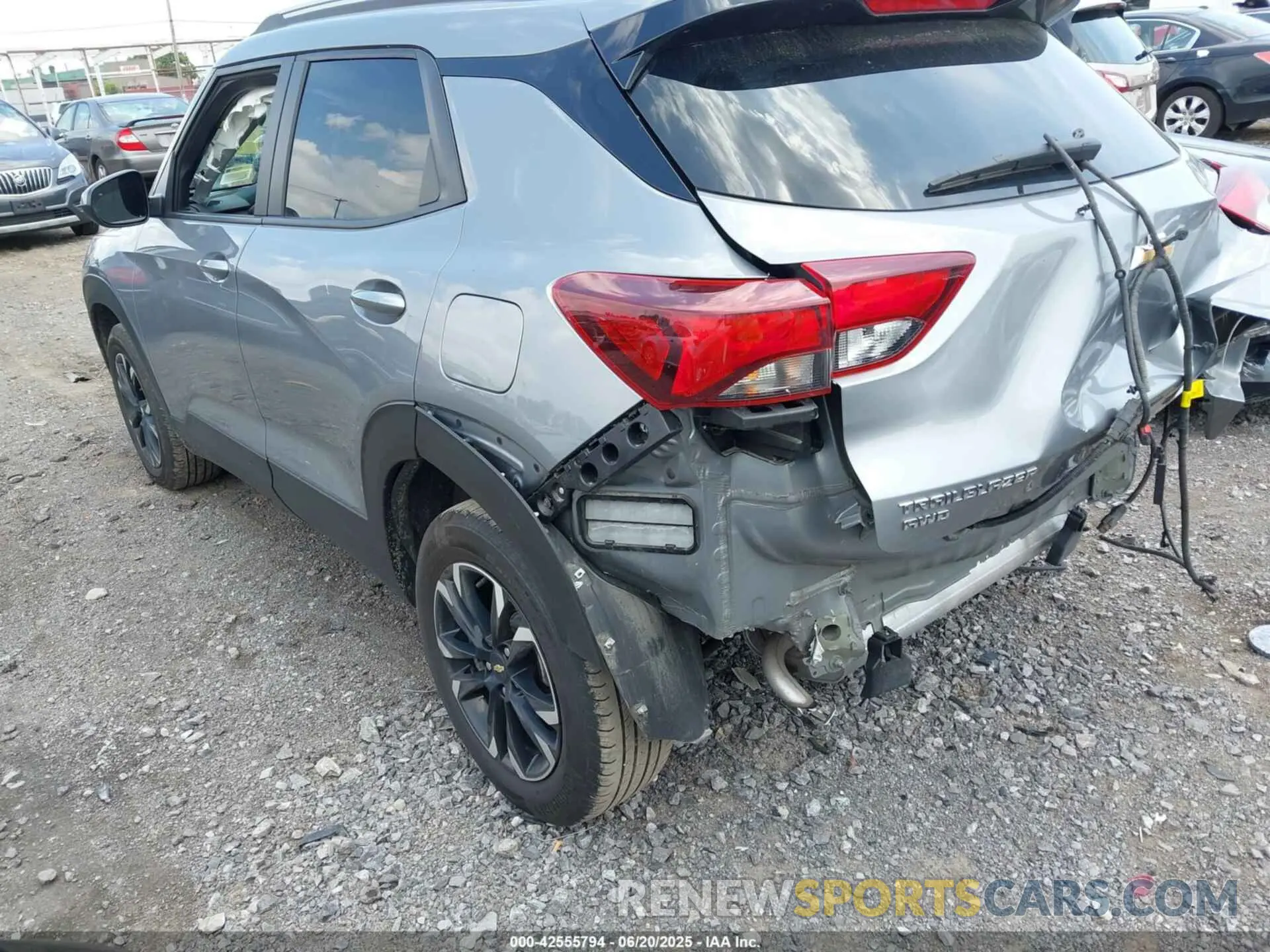 3 Photograph of a damaged car KL79MRSL5PB144078 CHEVROLET TRAILBLAZER 2023