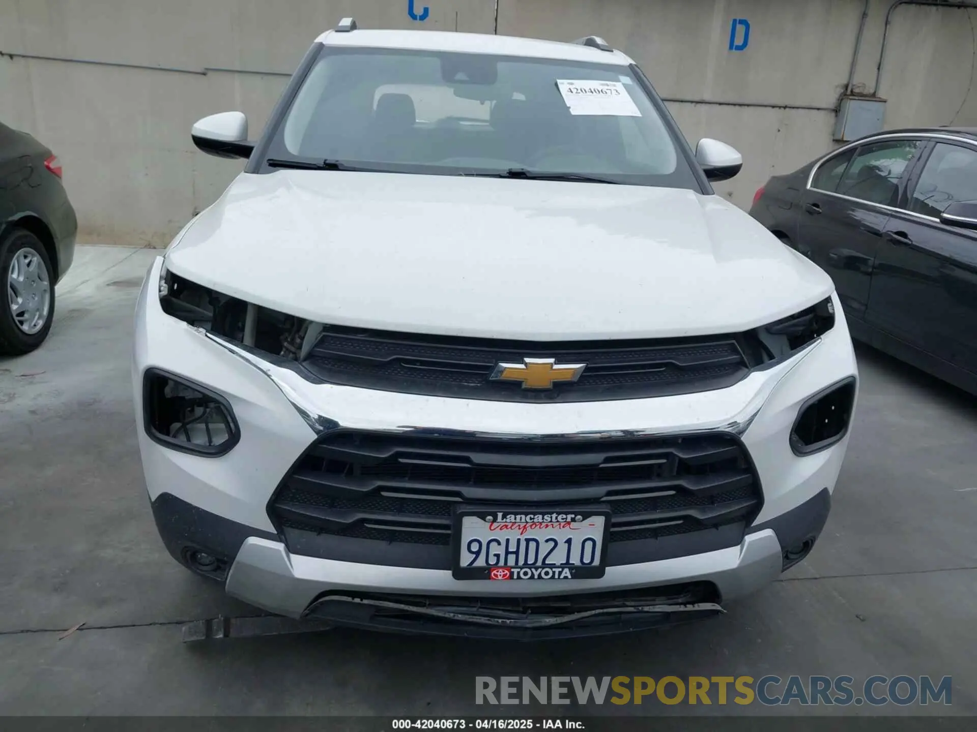 13 Photograph of a damaged car KL79MRSL5PB190333 CHEVROLET TRAILBLAZER 2023