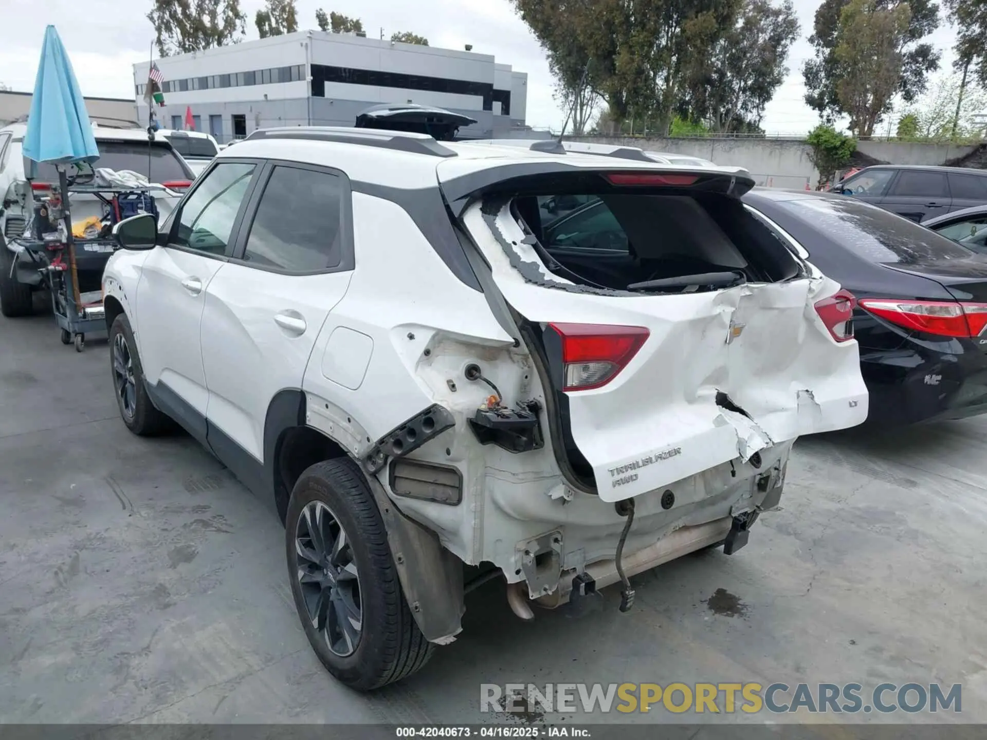 3 Photograph of a damaged car KL79MRSL5PB190333 CHEVROLET TRAILBLAZER 2023