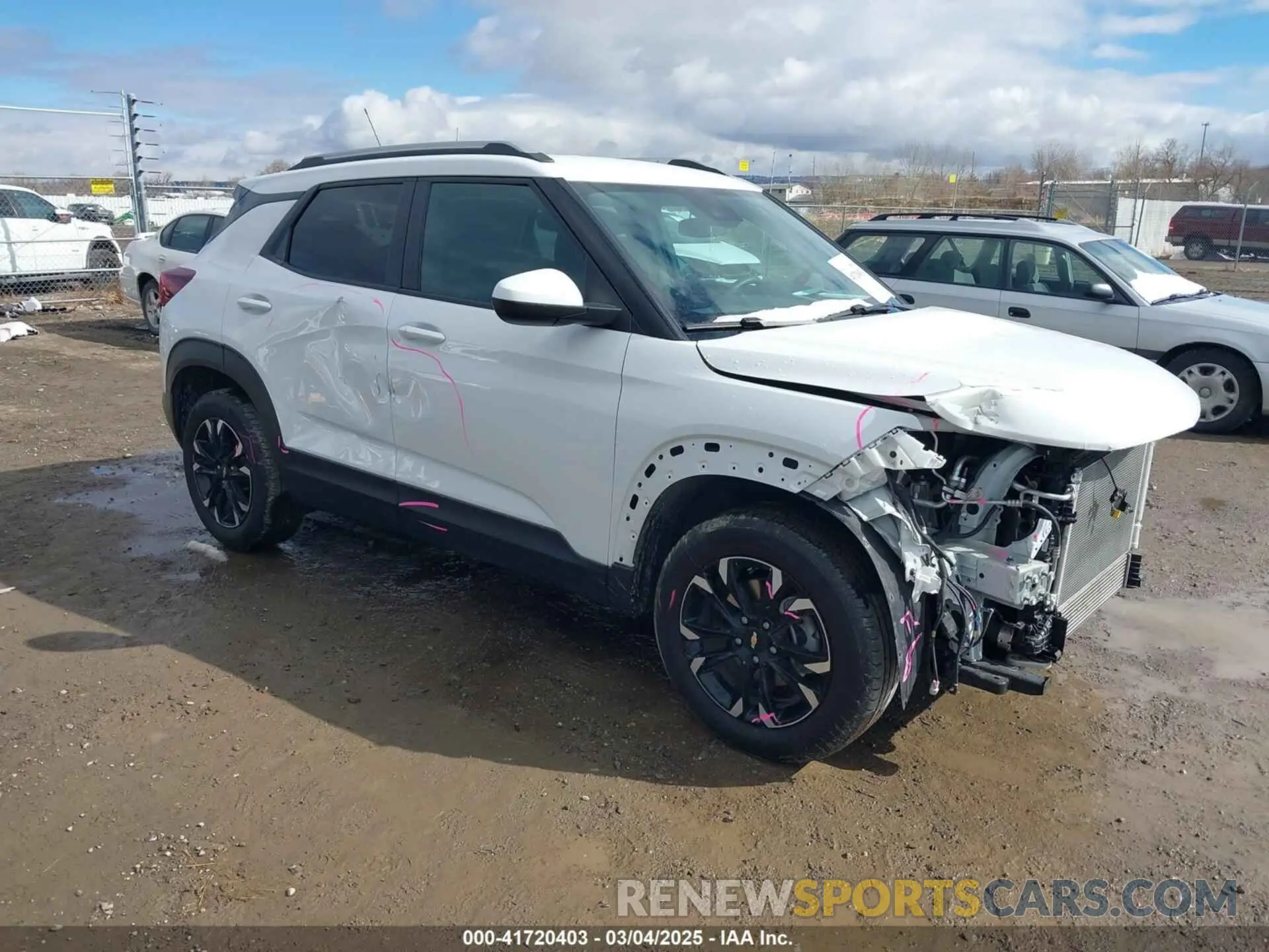 1 Photograph of a damaged car KL79MRSL5PB216493 CHEVROLET TRAILBLAZER 2023