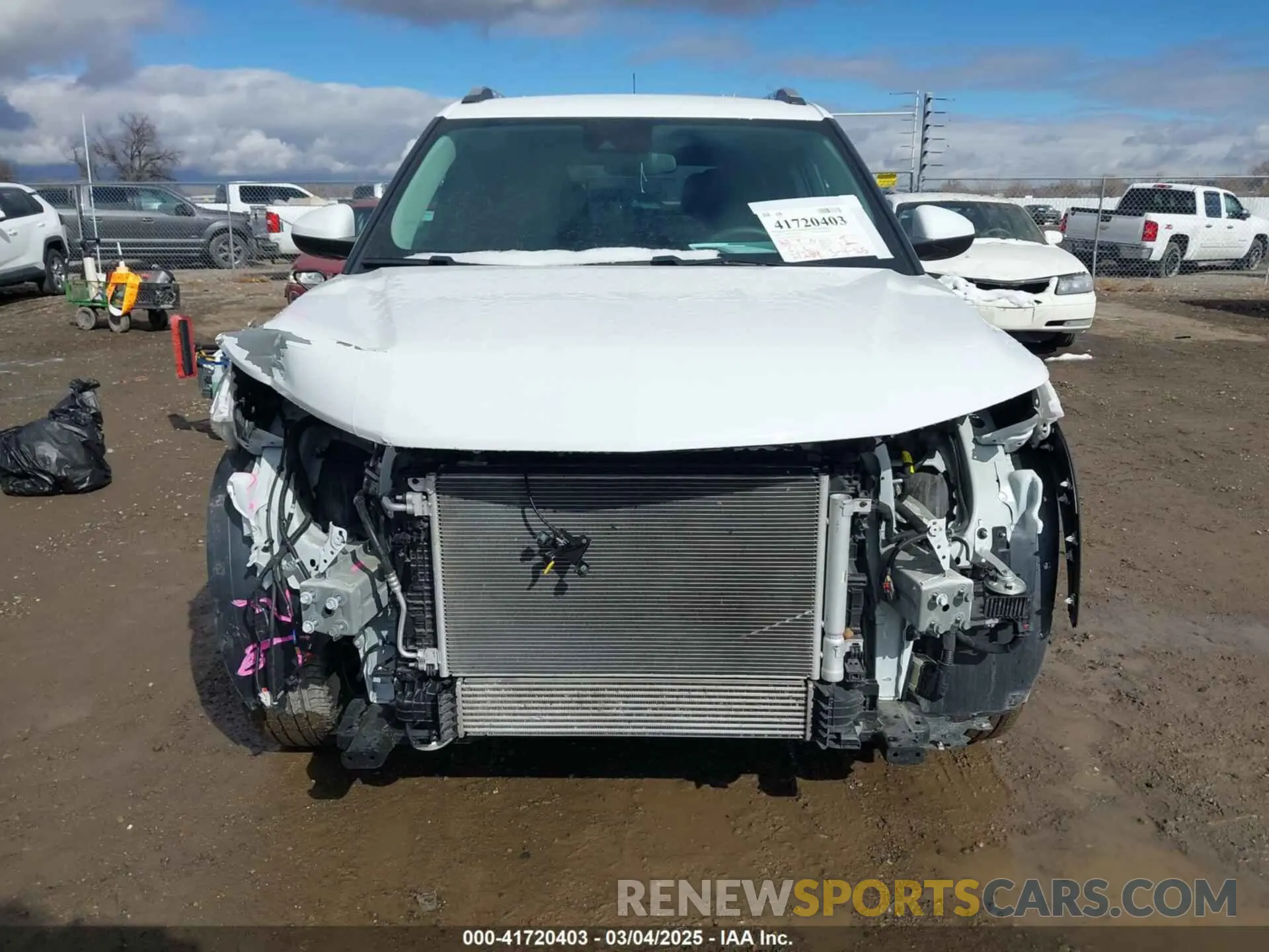 13 Photograph of a damaged car KL79MRSL5PB216493 CHEVROLET TRAILBLAZER 2023