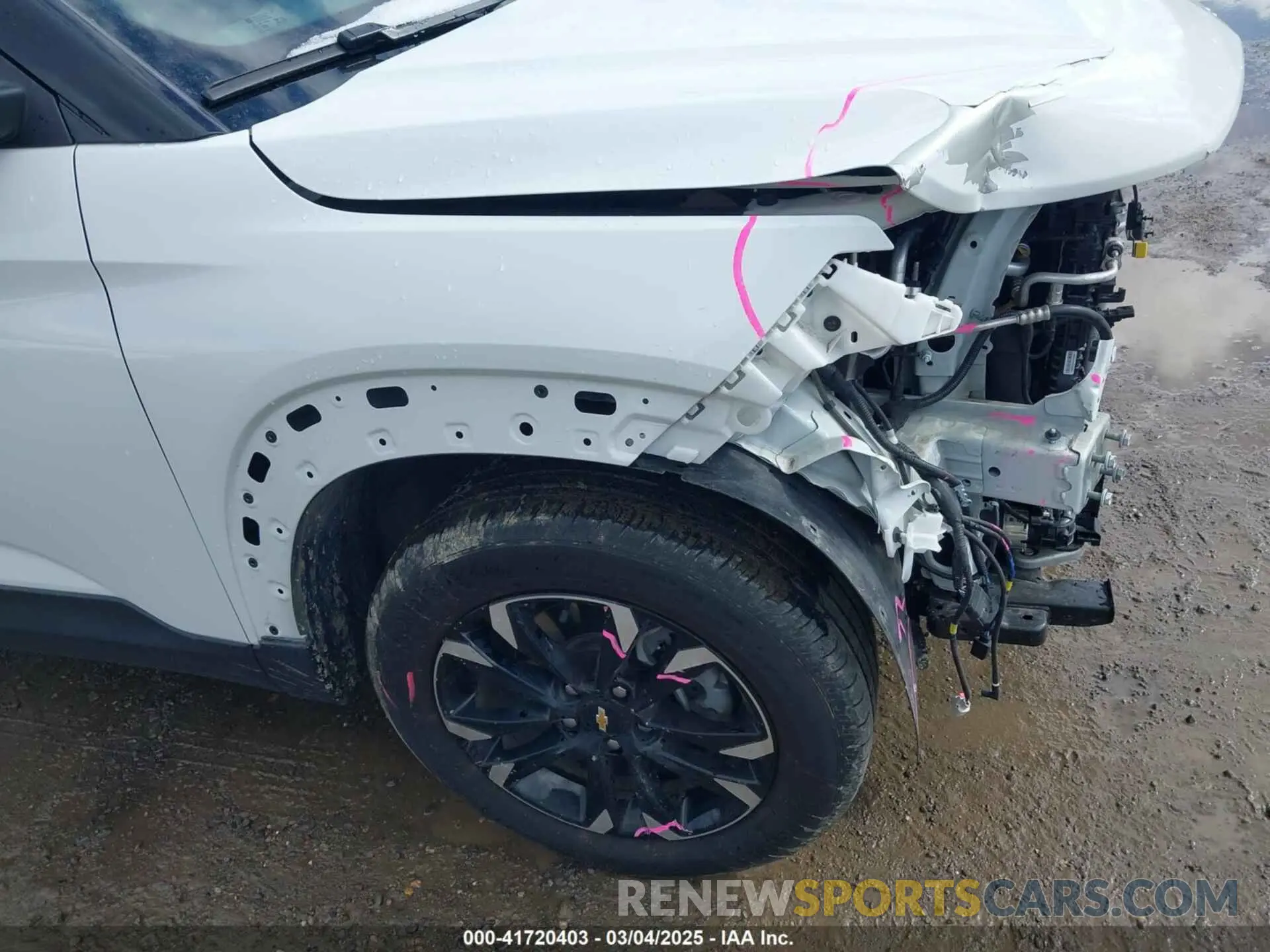 18 Photograph of a damaged car KL79MRSL5PB216493 CHEVROLET TRAILBLAZER 2023