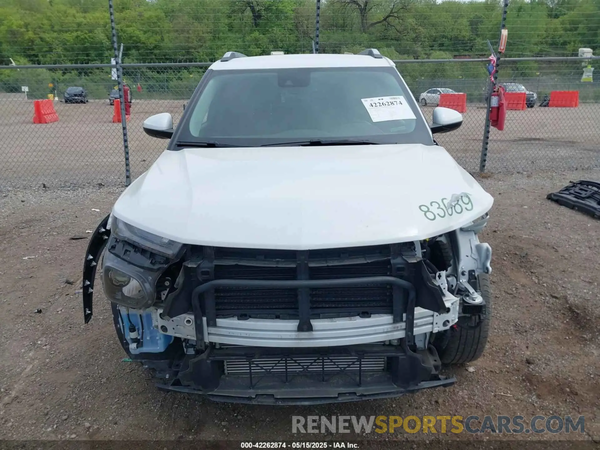 13 Photograph of a damaged car KL79MRSL9PB058353 CHEVROLET TRAILBLAZER 2023