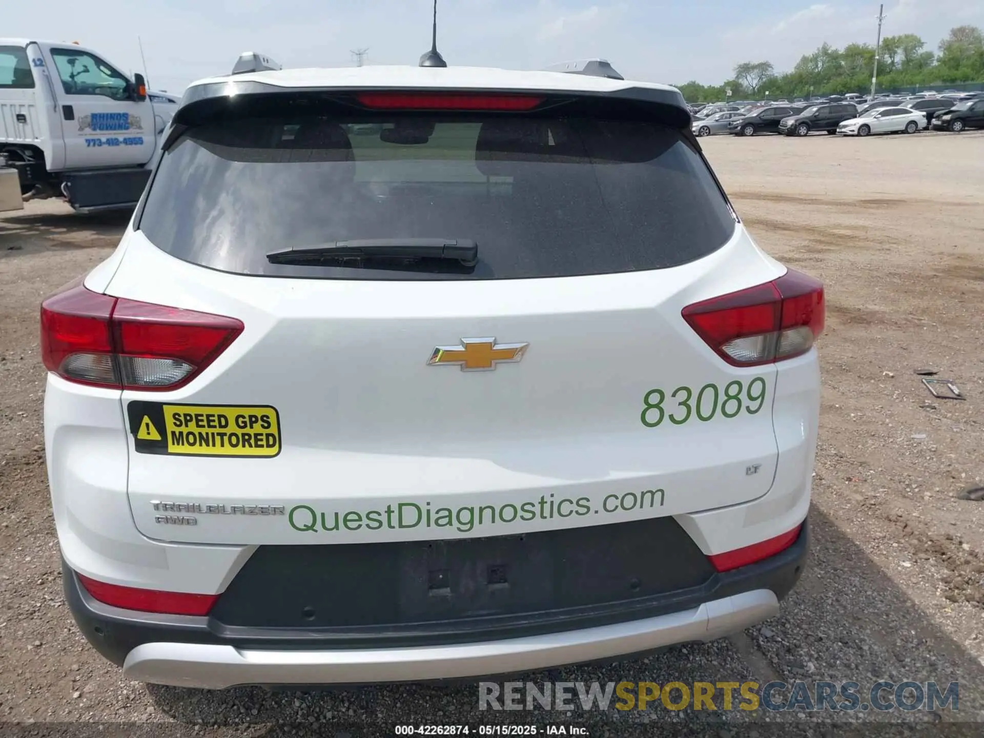 17 Photograph of a damaged car KL79MRSL9PB058353 CHEVROLET TRAILBLAZER 2023