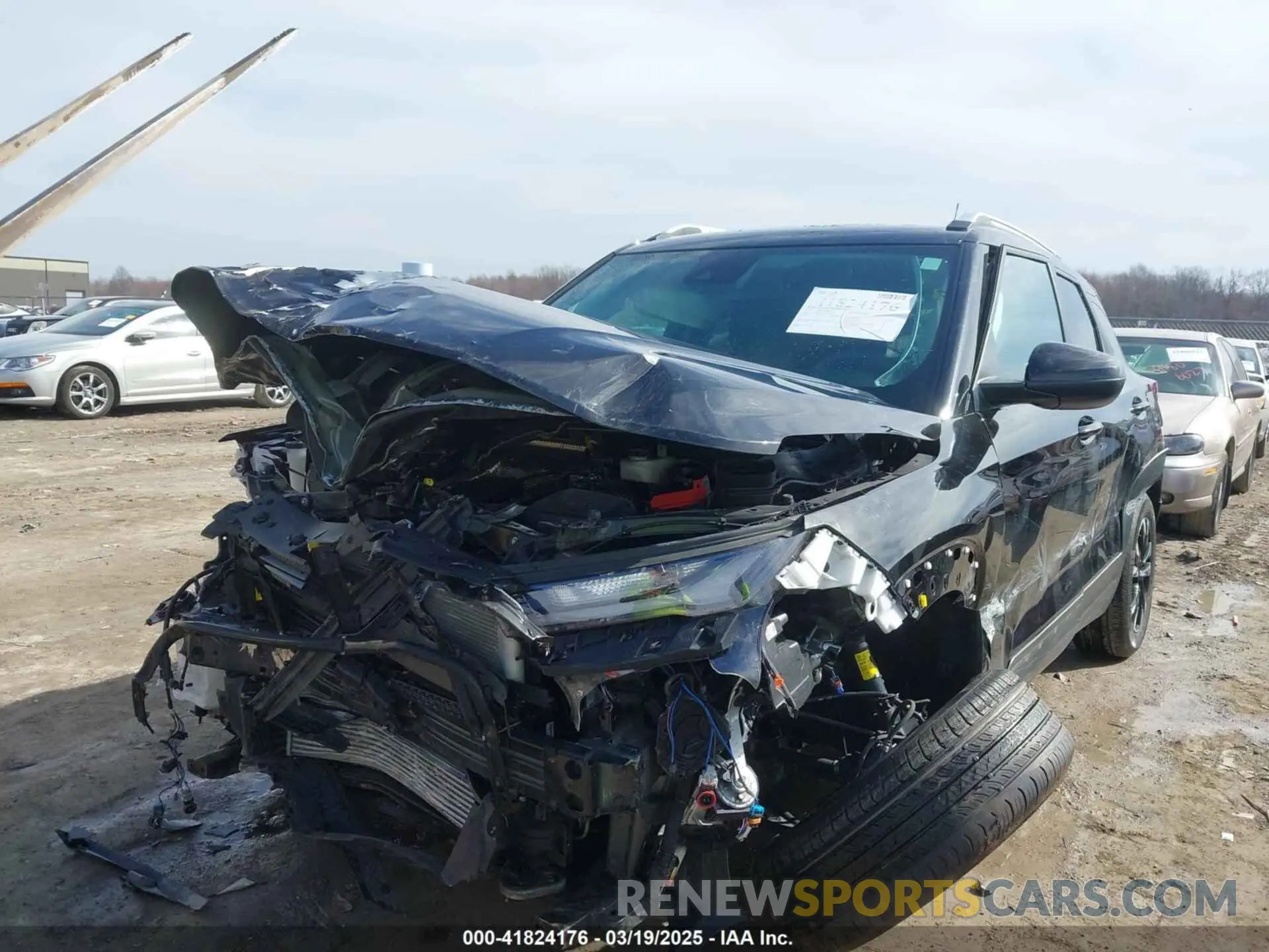 2 Photograph of a damaged car KL79MRSL9PB079395 CHEVROLET TRAILBLAZER 2023